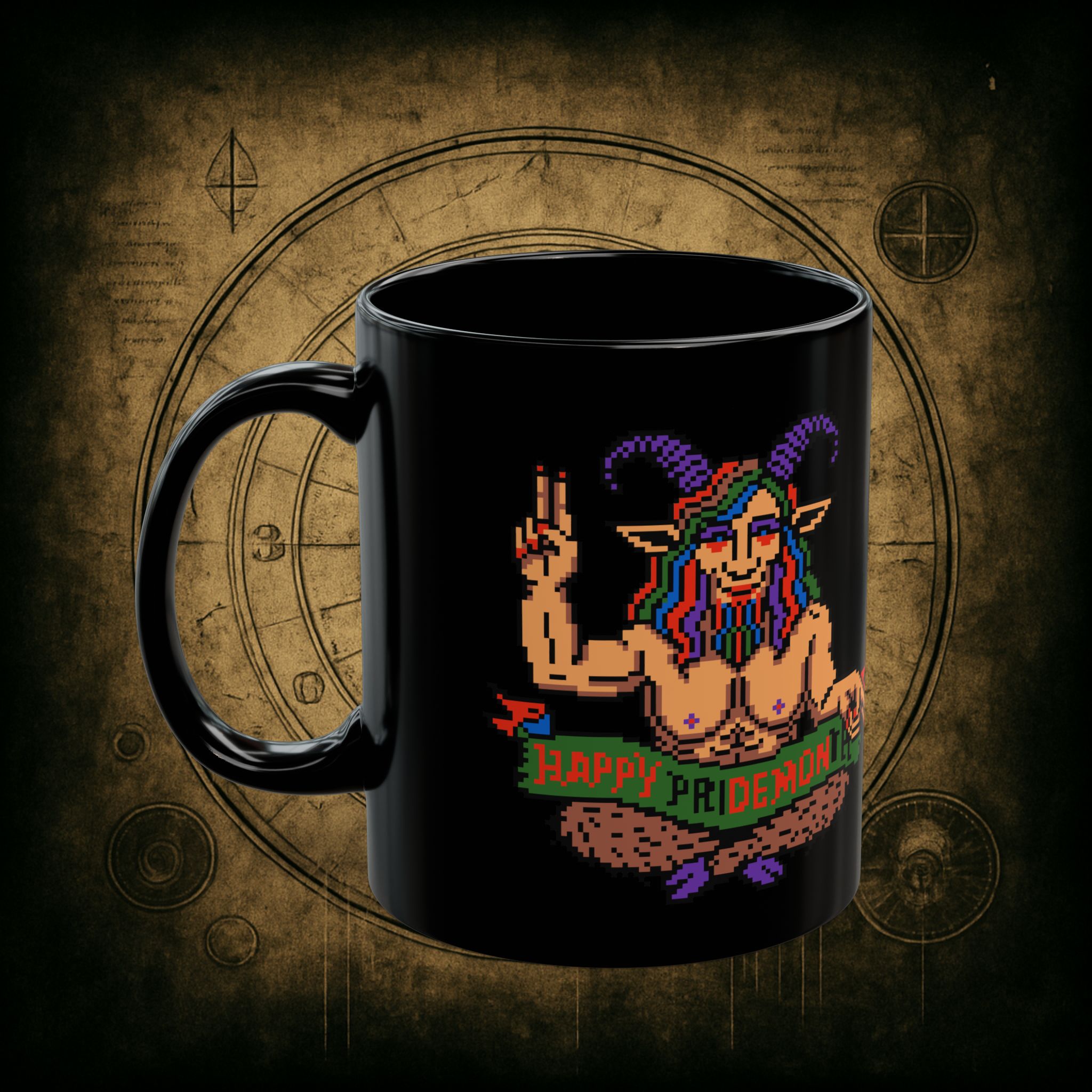 Happy PriDEMONTH Ceramic Mug - Image 3