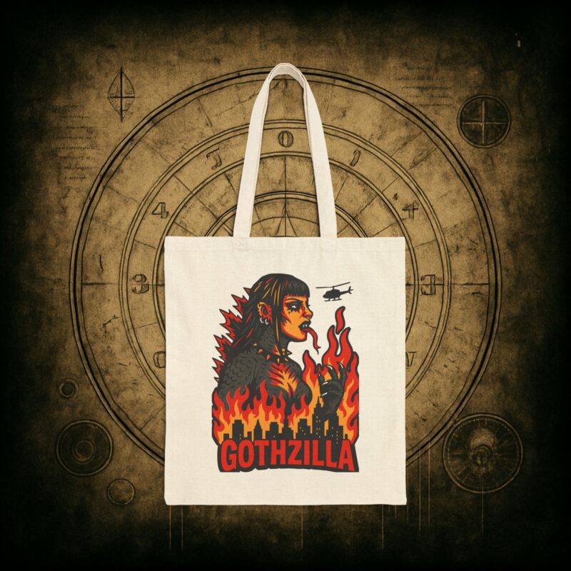 Gothzilla Tote Bag