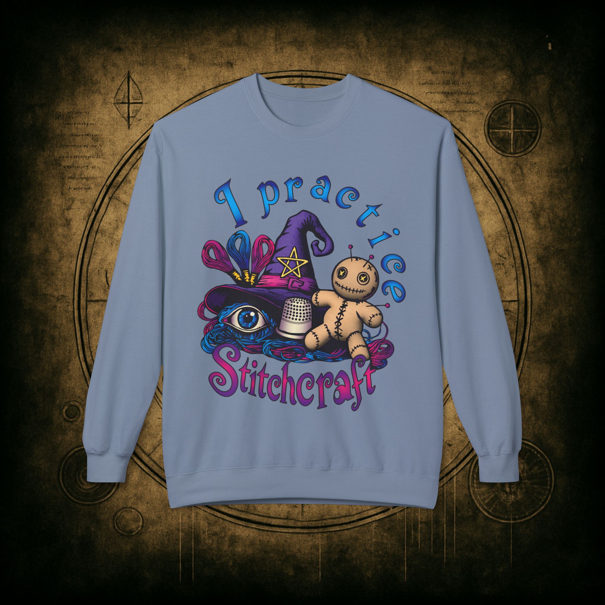 I Practice Stitchcraft Unisex Sweatshirt - Image 25