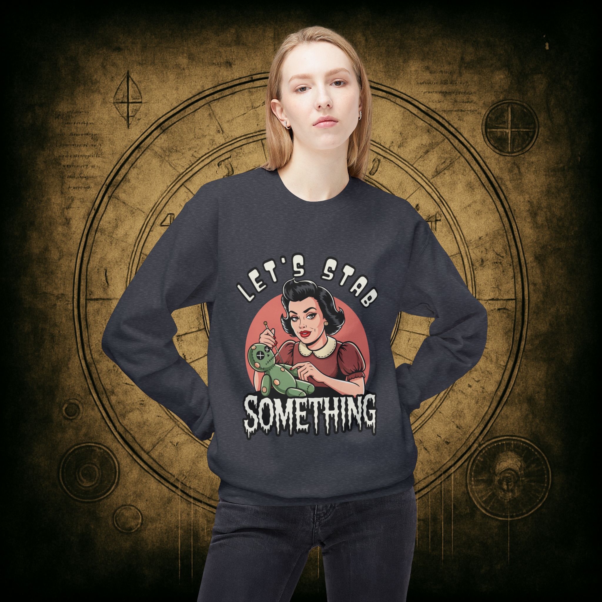 Let’s Stab Something Unisex Sweatshirt - Image 20