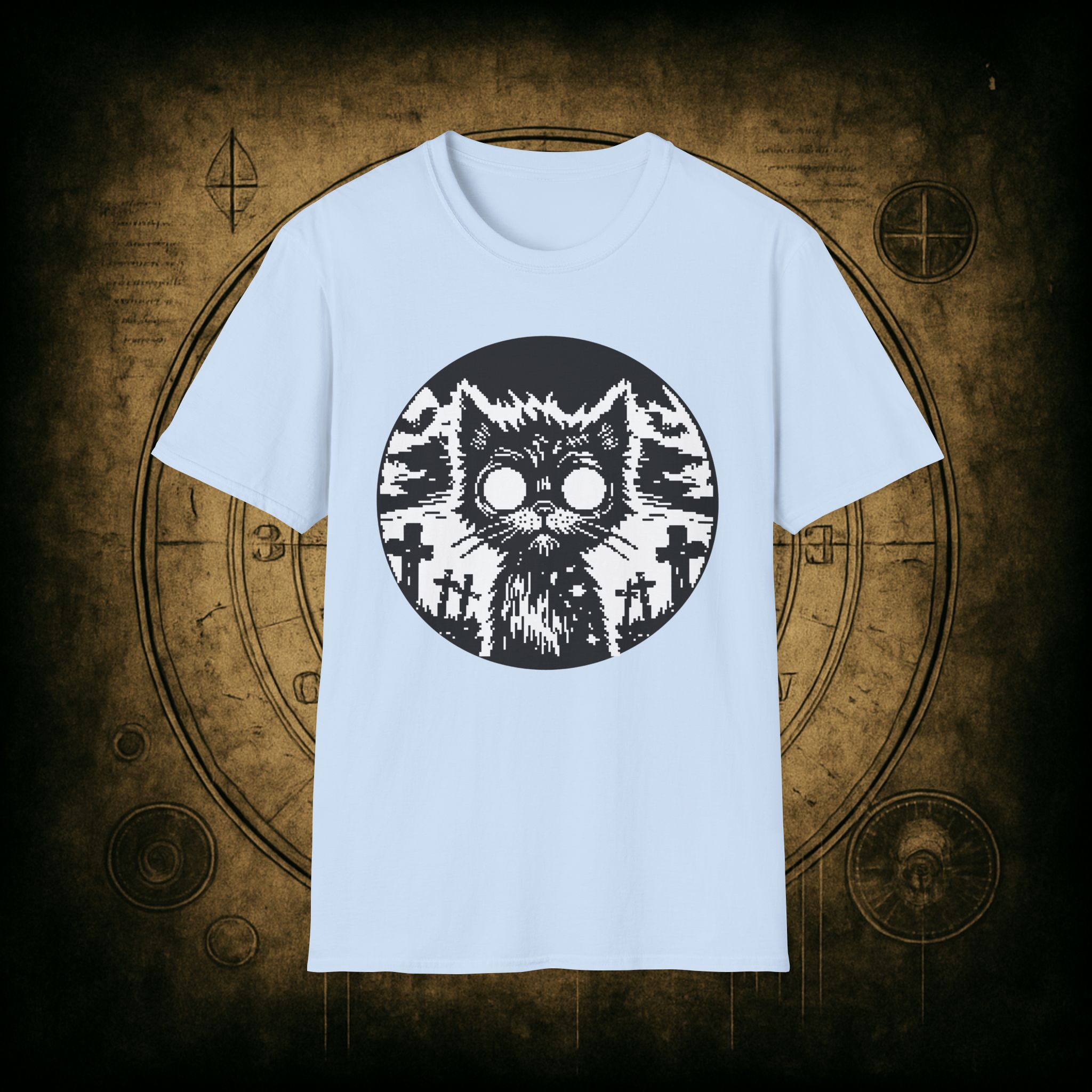 Zombie Cat Unisex T-Shirt - Image 48