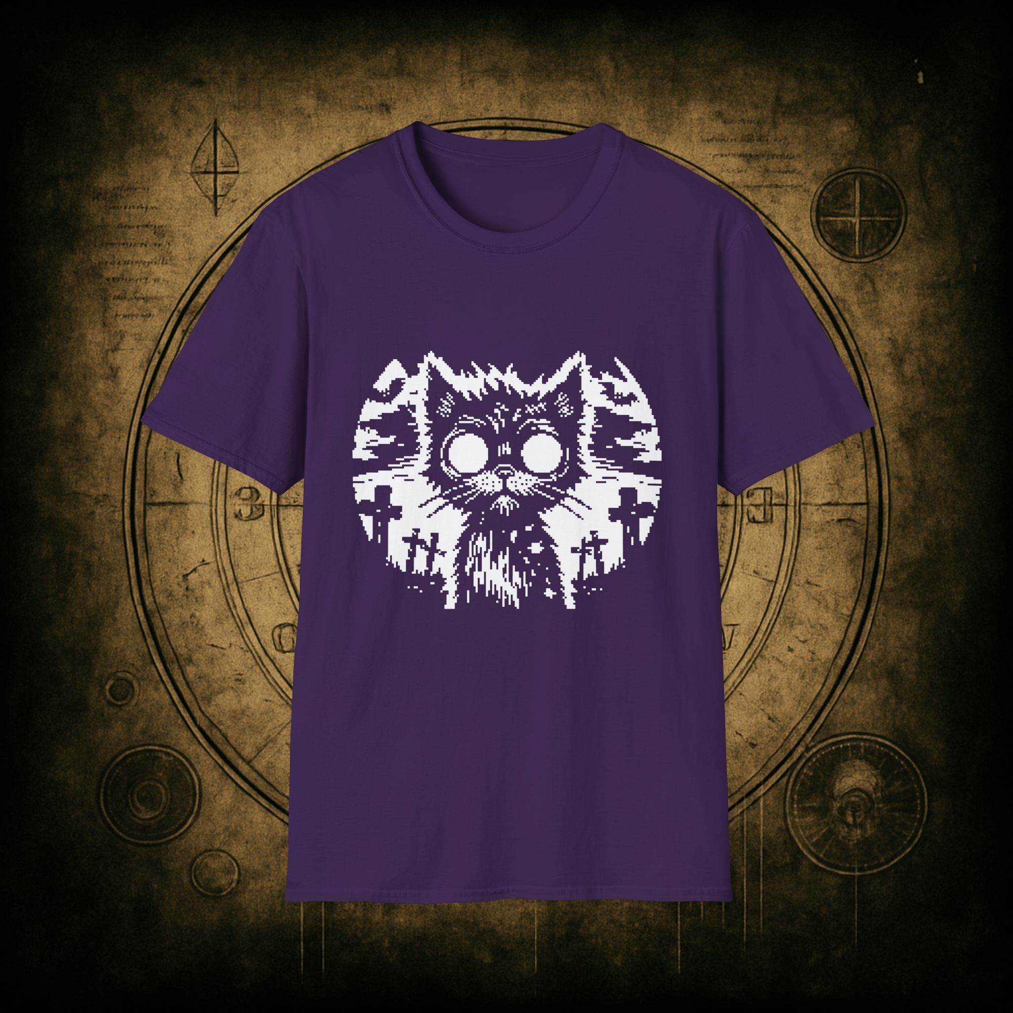 Zombie Cat Unisex T-Shirt - Image 58