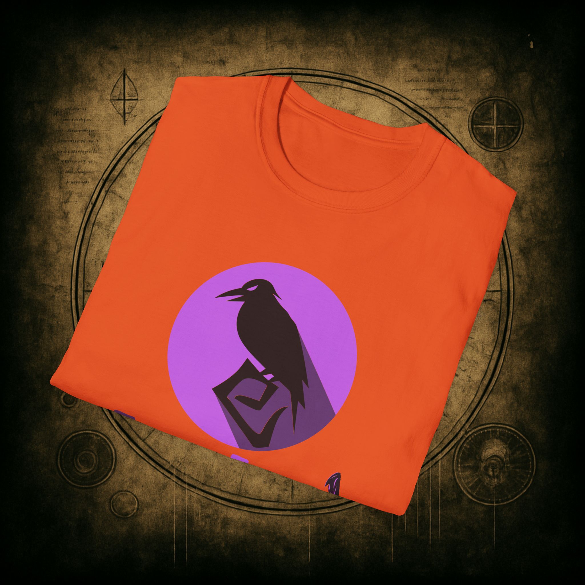 Raven Coven Logo Unisex T-Shirt - Image 34