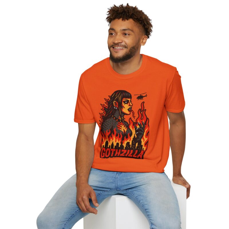 Gothzilla Unisex T-shirt - Image 32
