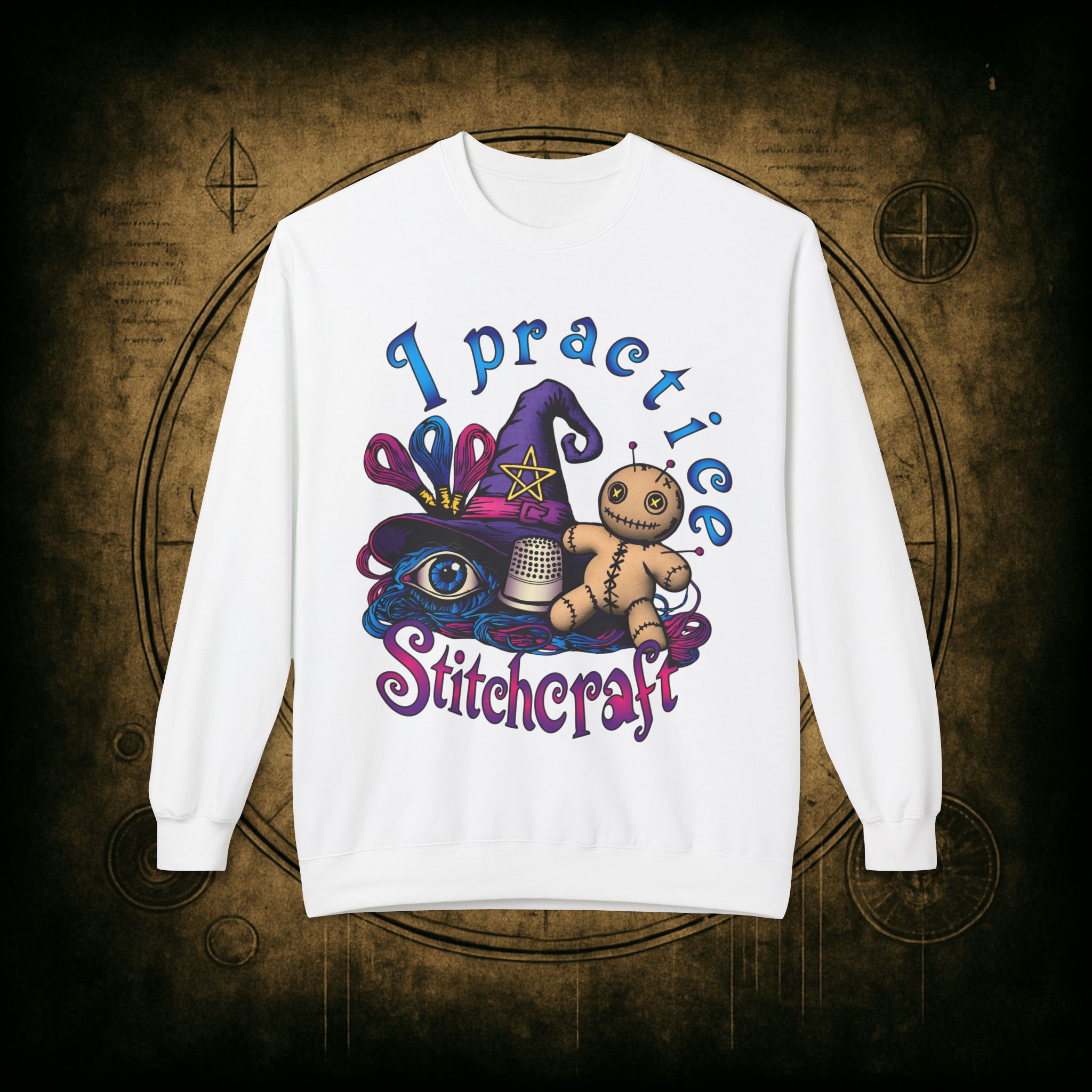 I Practice Stitchcraft Unisex Sweatshirt - Image 7