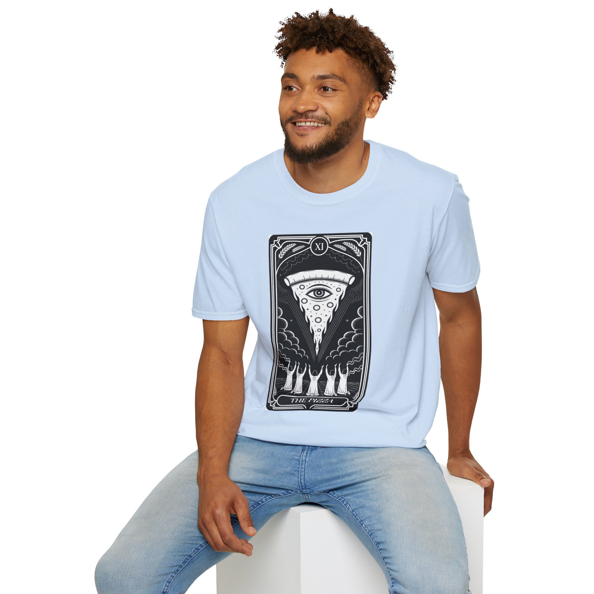 The Pizza Tarot Unisex T-Shirt - Image 52
