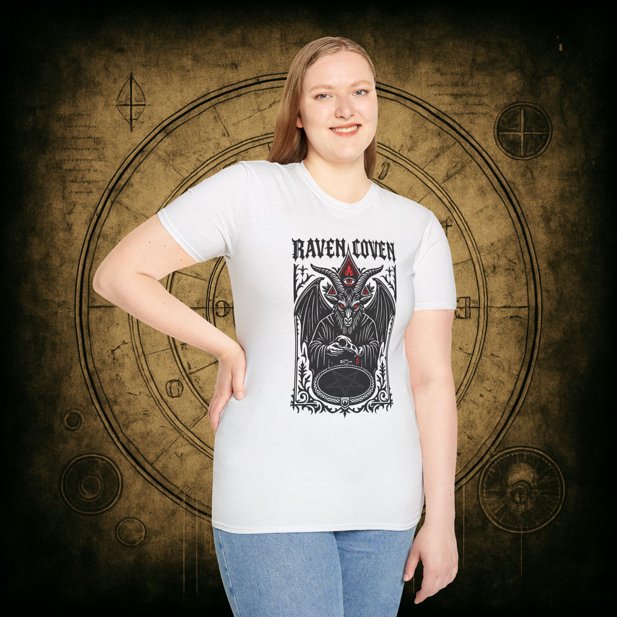 Raven Coven Initiation Unisex T-Shirt - Image 19