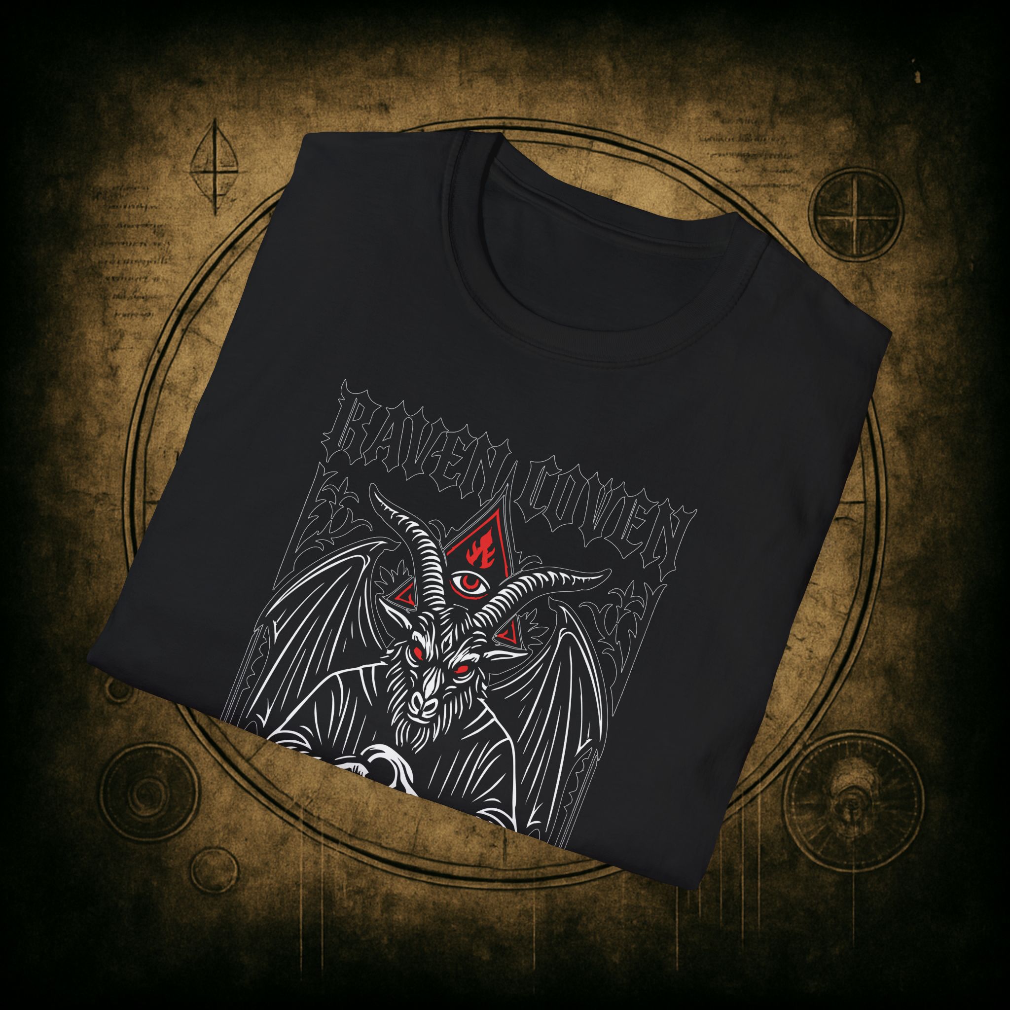 Raven Coven Initiation Unisex T-Shirt - Image 9