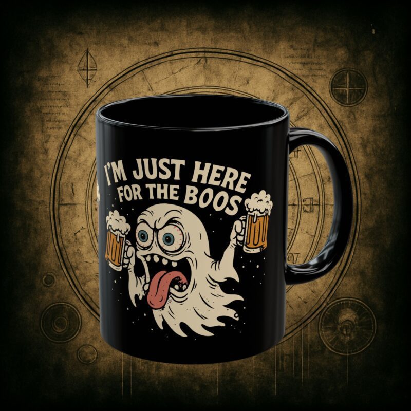 Here for the Boos Ceramic Mug