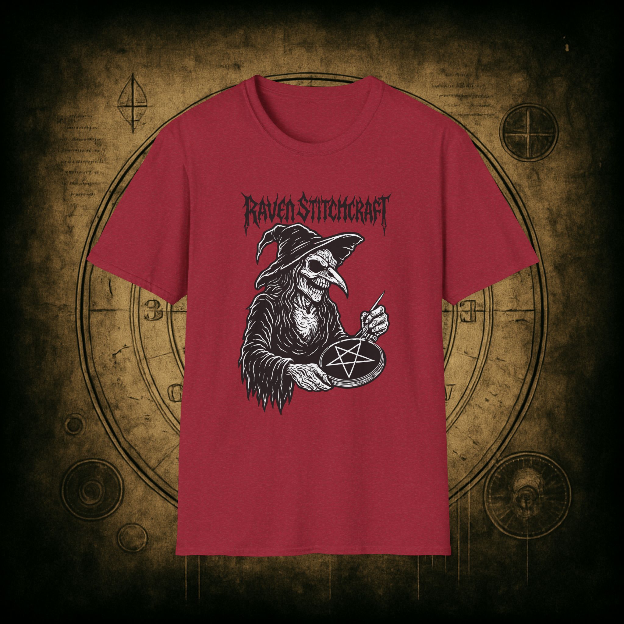 Raven Stitcher Unisex T-Shirt - Image 73