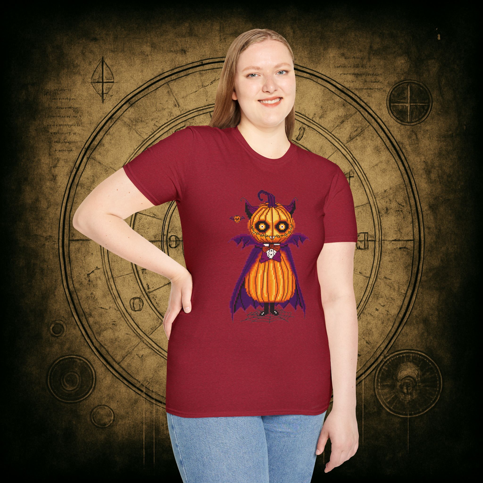 Count Pumpcula Unisex T-Shirt - Image 75