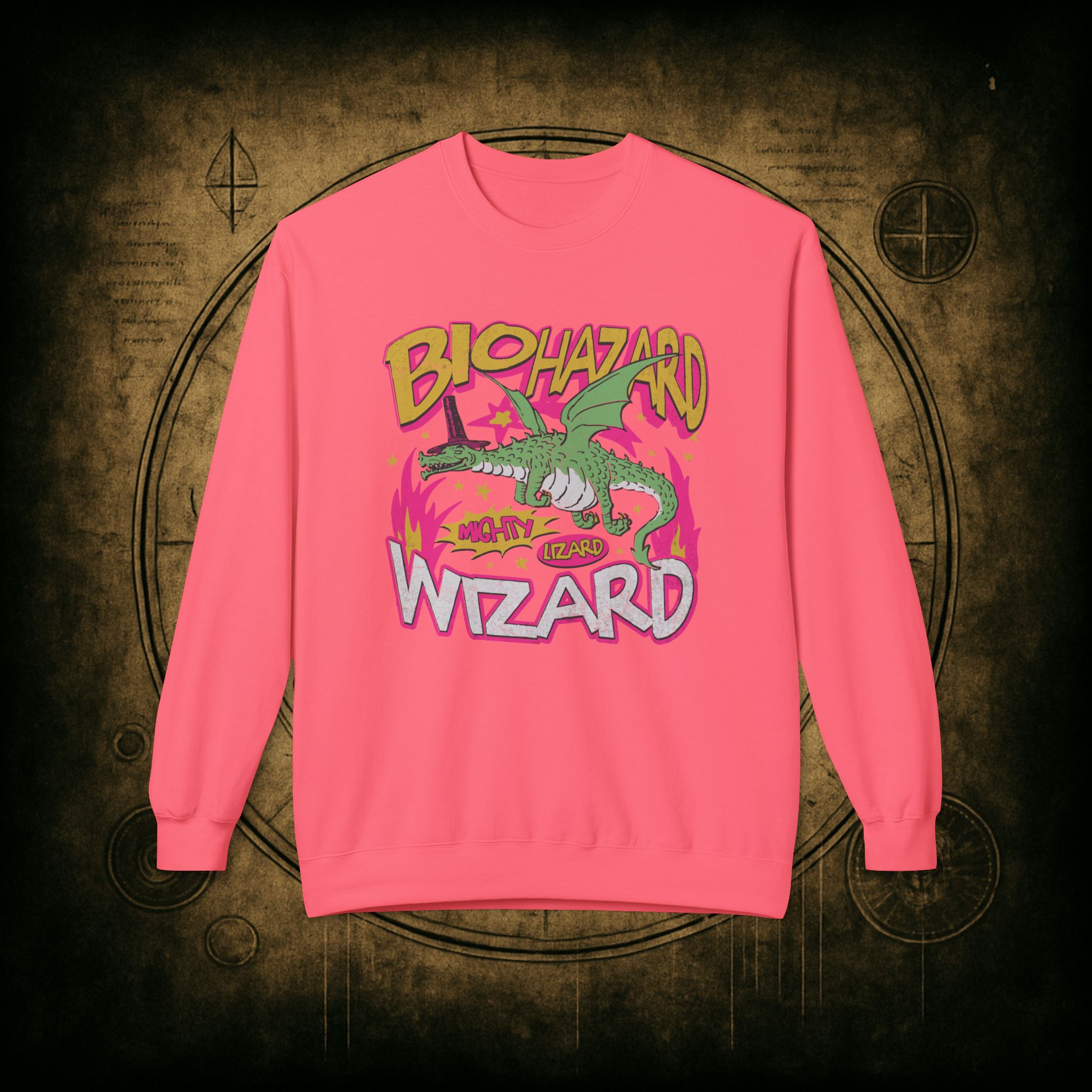 Biohazard Wizard Unisex Sweatshirt - Image 40