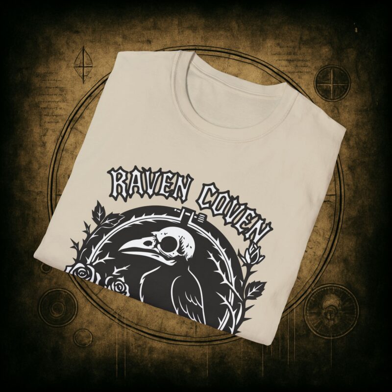Raven of the Coven Raven Unisex T-Shirt - Image 24