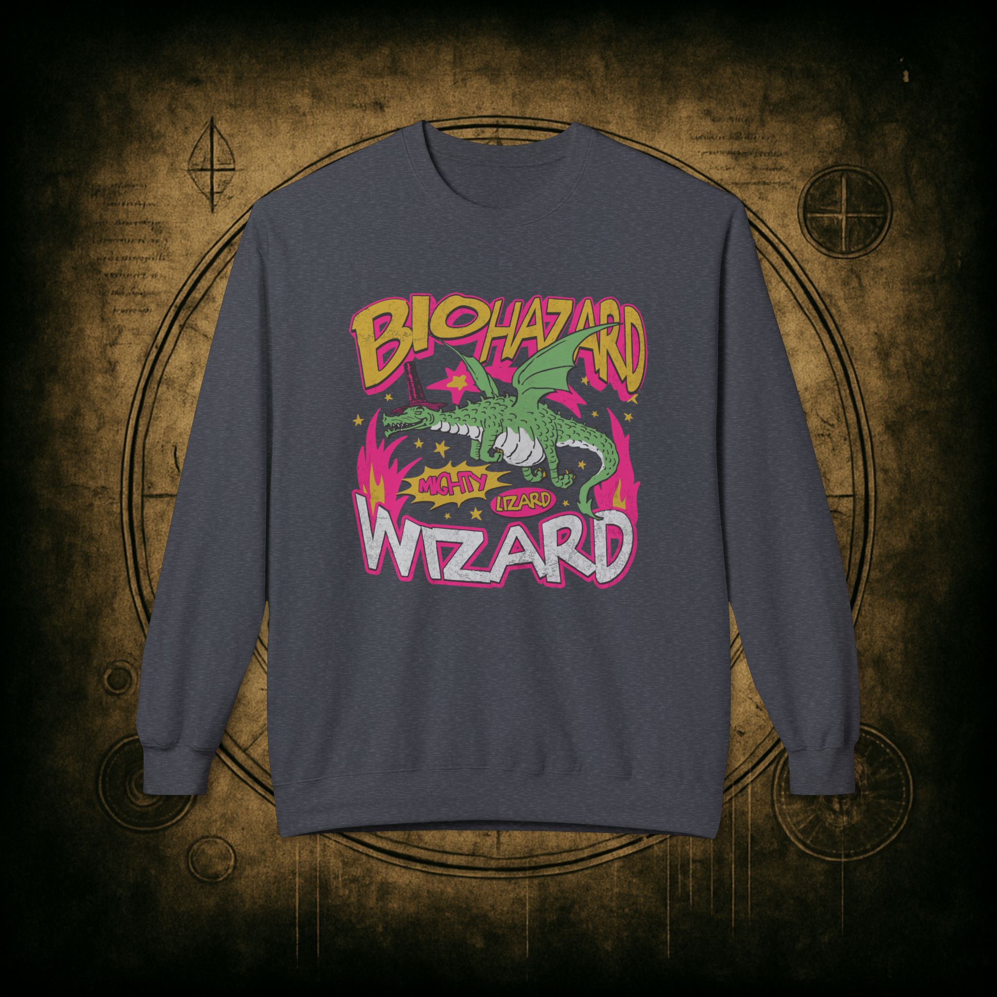 Biohazard Wizard Unisex Sweatshirt - Image 19