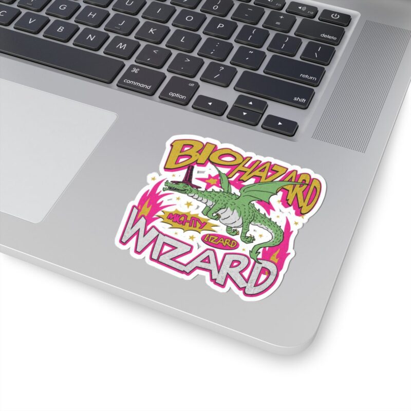 Biohazard Wizard Kiss-Cut Sticker - Image 14