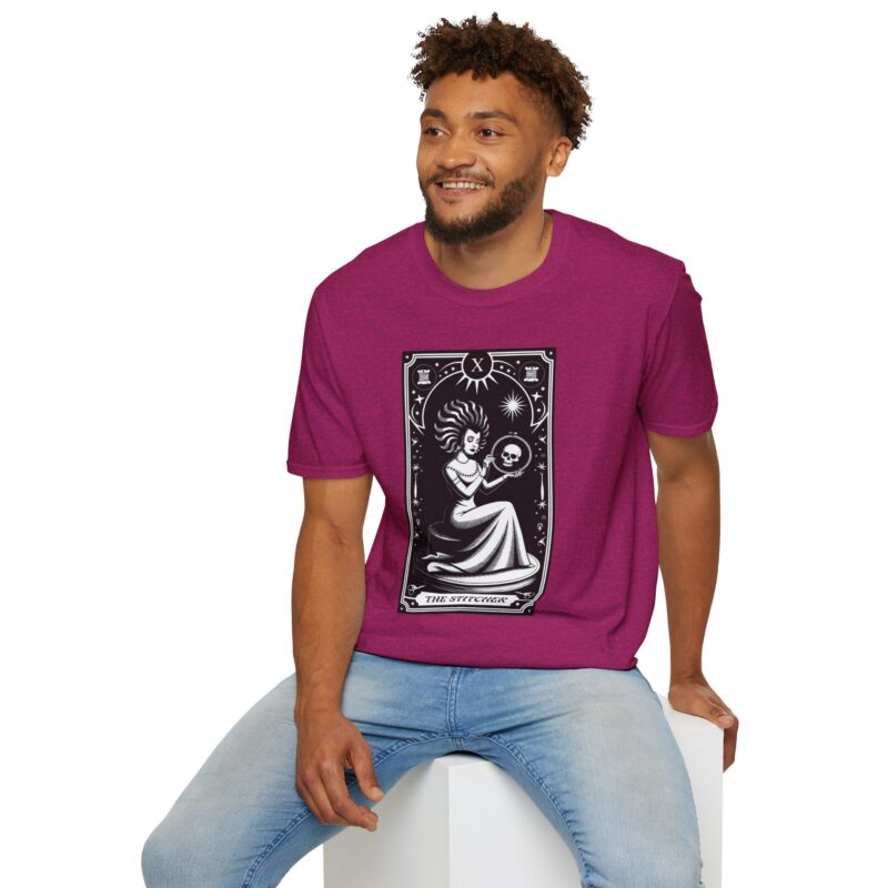 The Stitcher Tarot Unisex T-shirt - Image 42