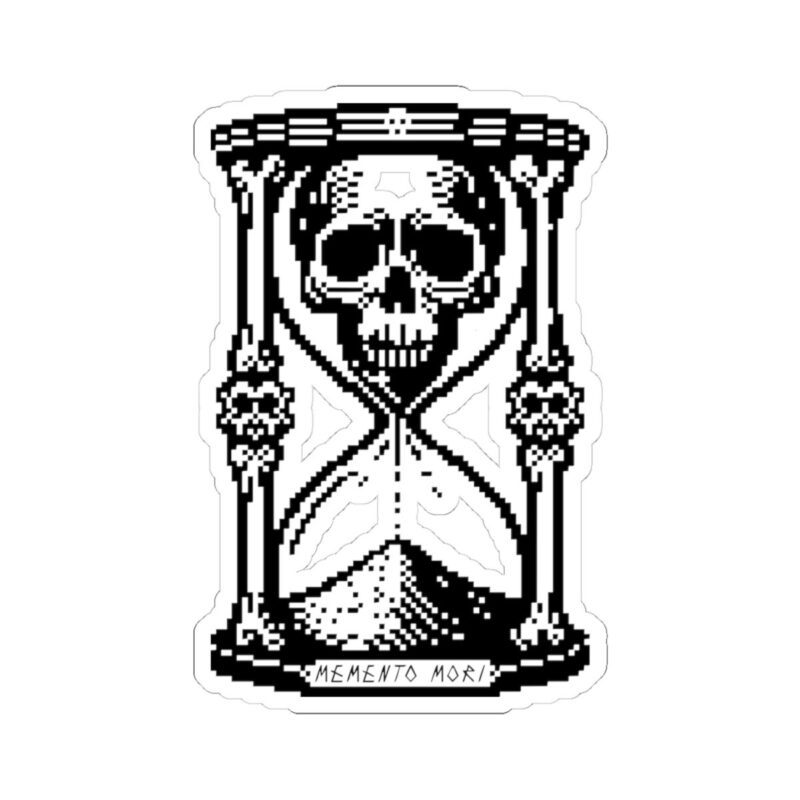 Memento Mori Kiss-Cut Sticker