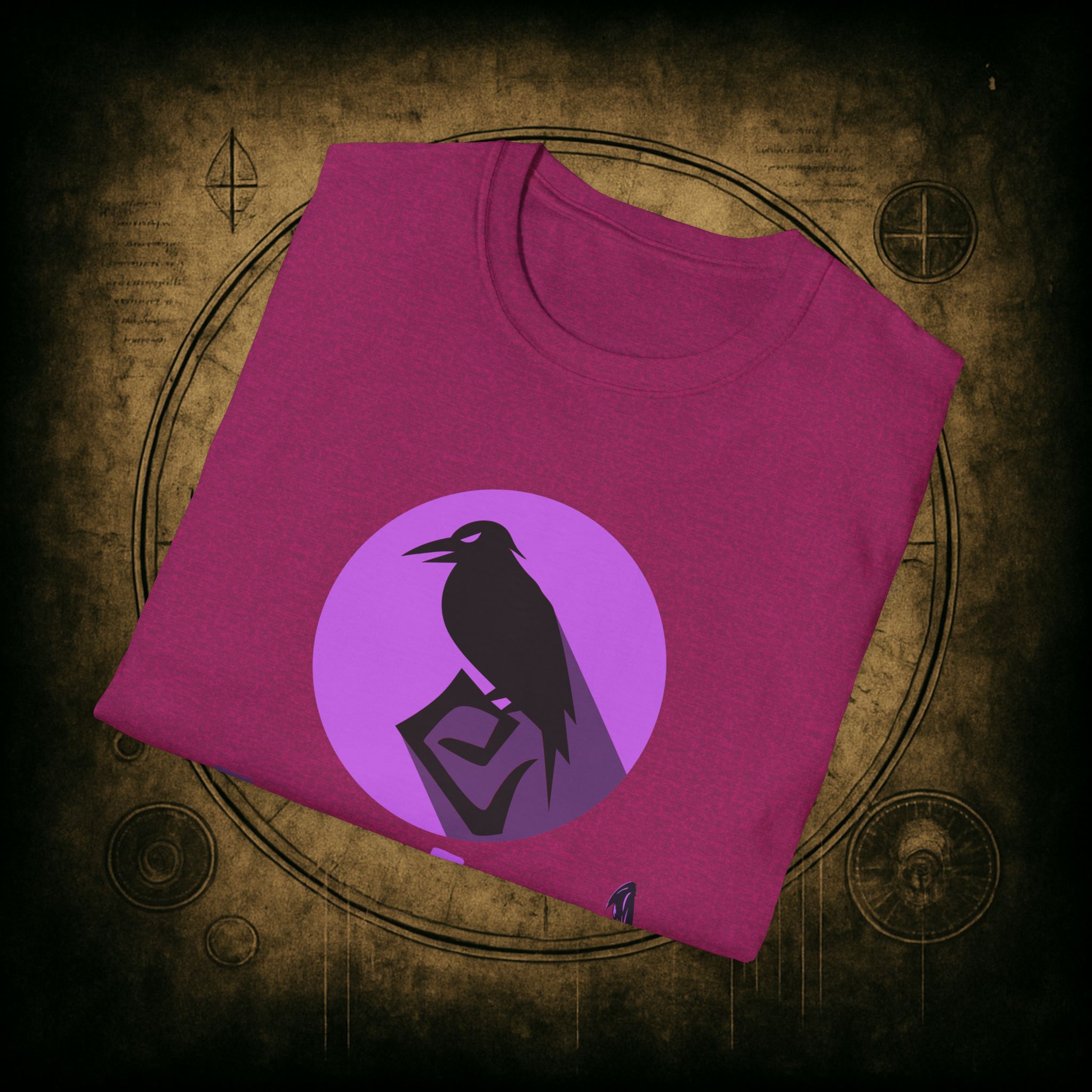 Raven Coven Logo Unisex T-Shirt - Image 44