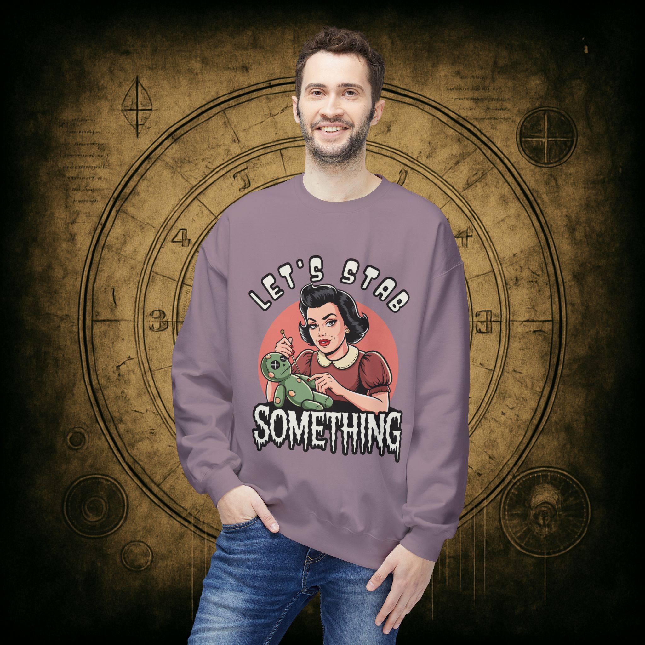 Let’s Stab Something Unisex Sweatshirt - Image 39