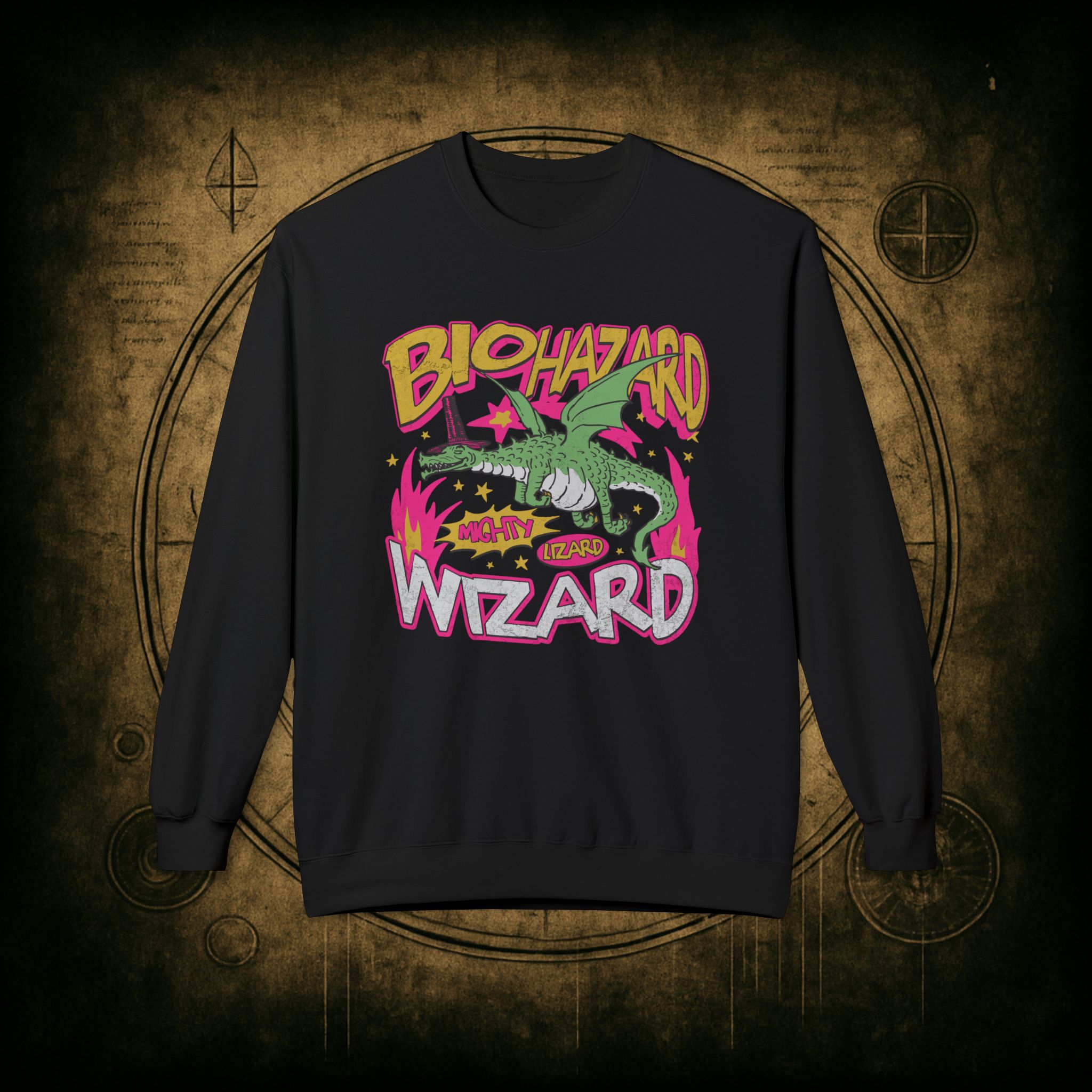 Biohazard Wizard Unisex Sweatshirt