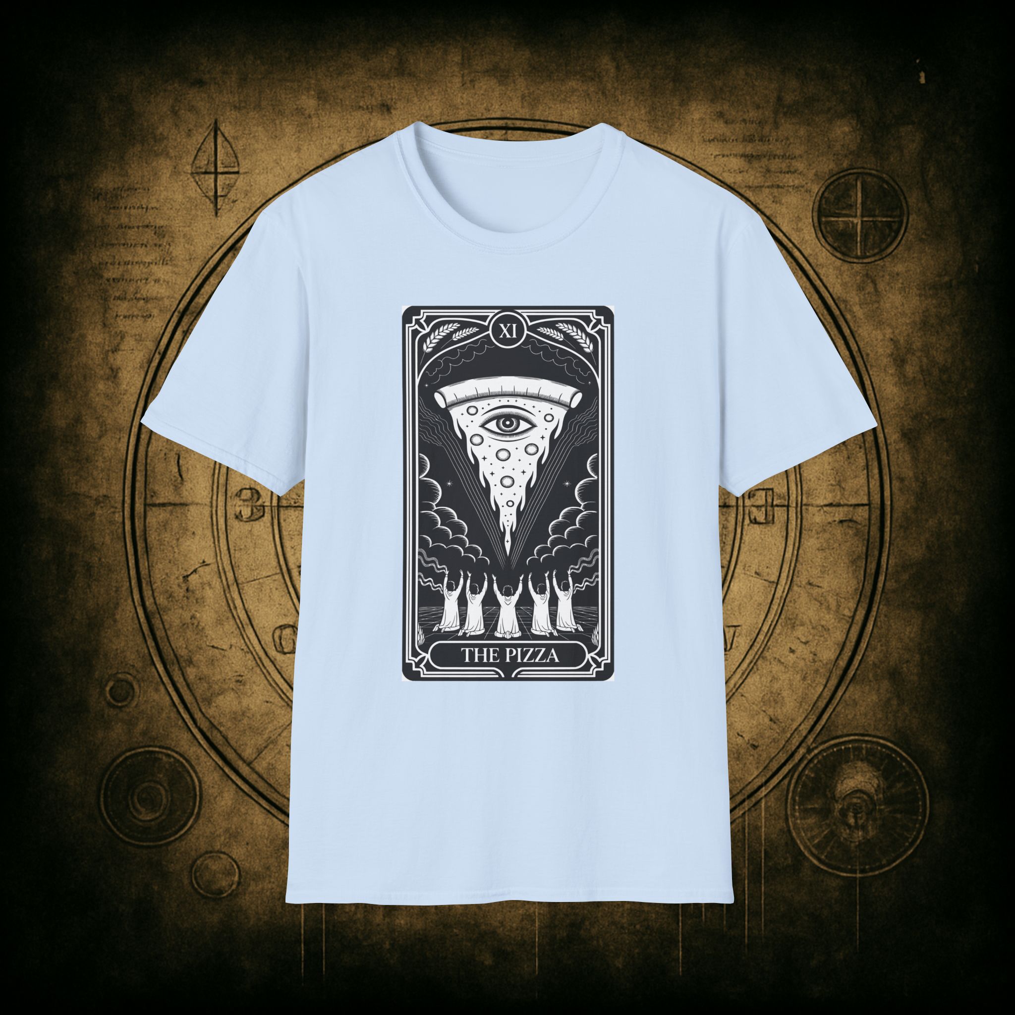 The Pizza Tarot Unisex T-Shirt - Image 48