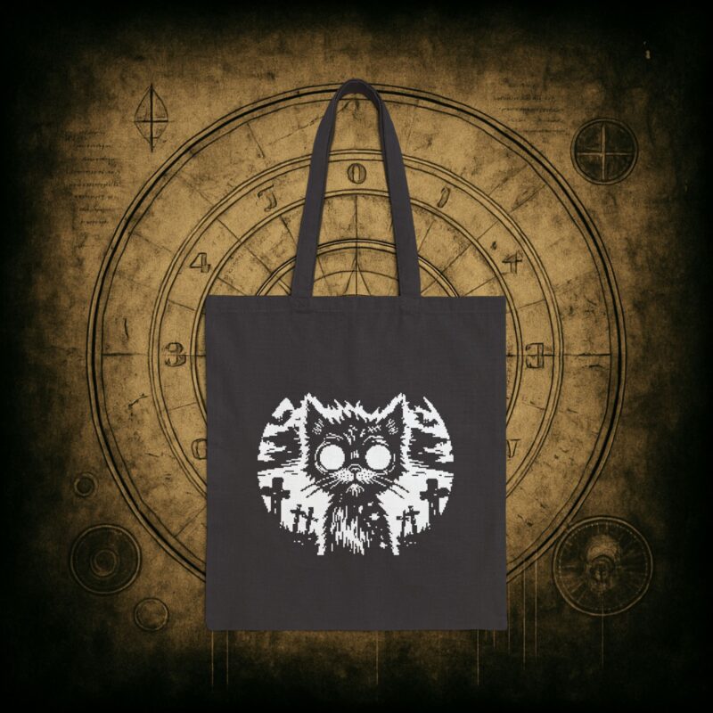 Zombie Cat Tote Bag