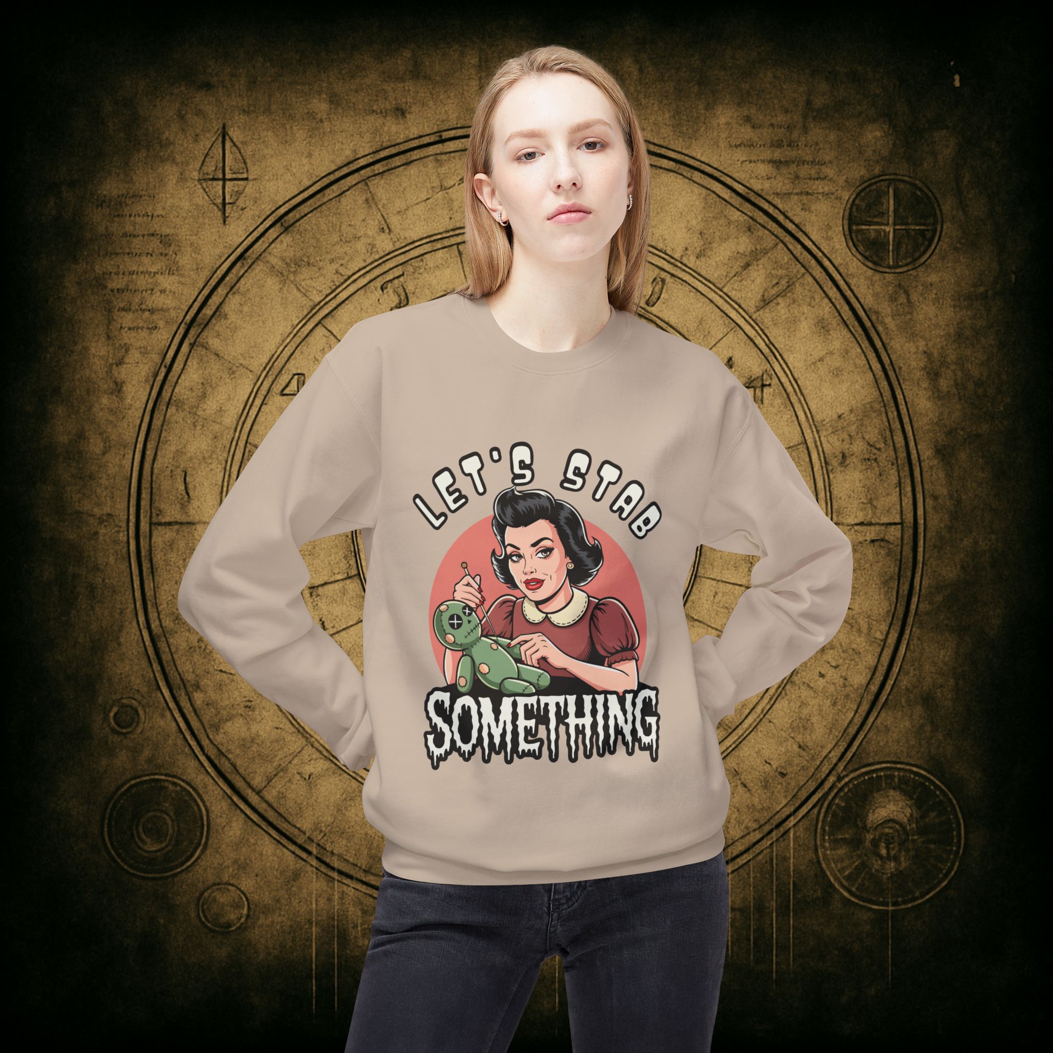Let’s Stab Something Unisex Sweatshirt - Image 14