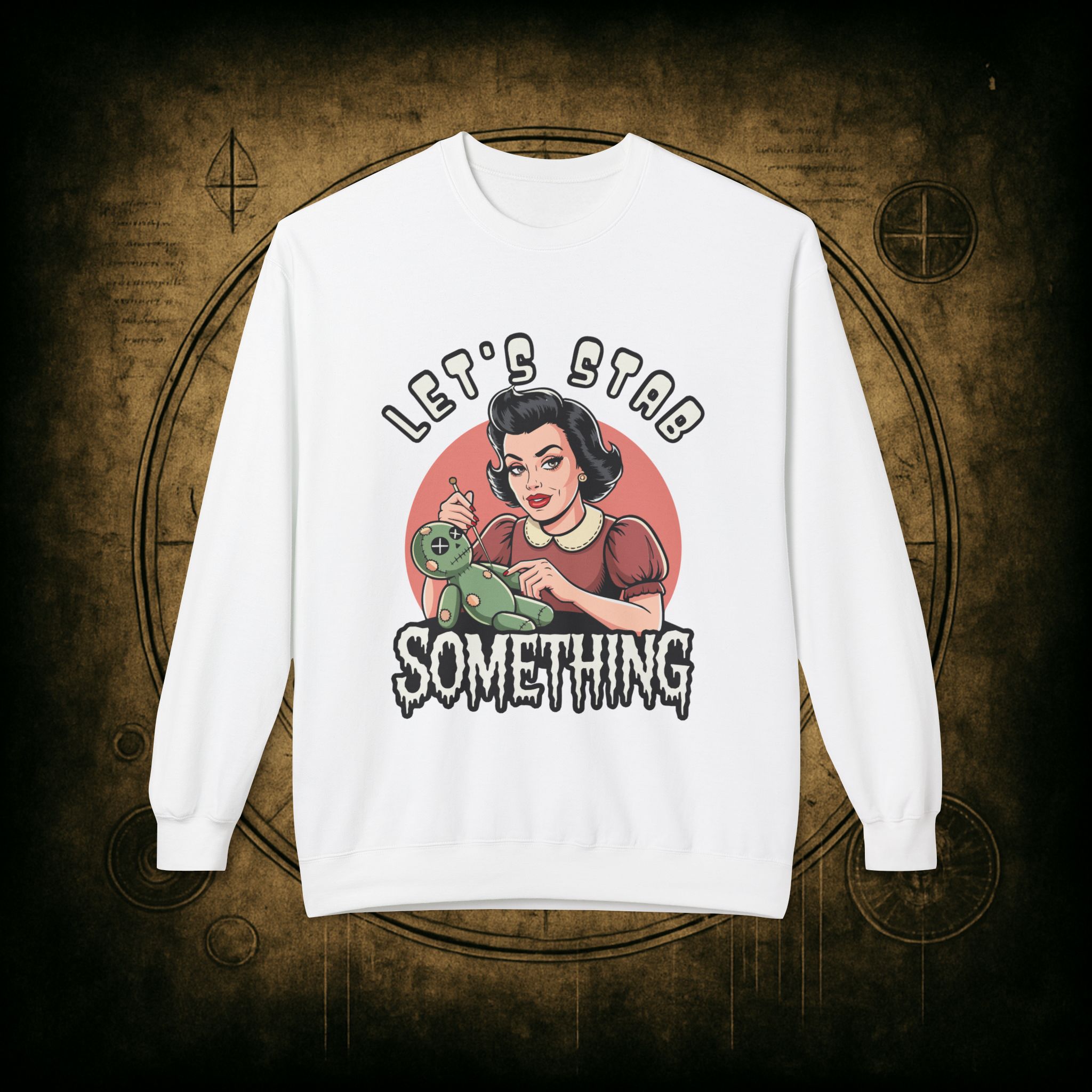 Let’s Stab Something Unisex Sweatshirt - Image 7