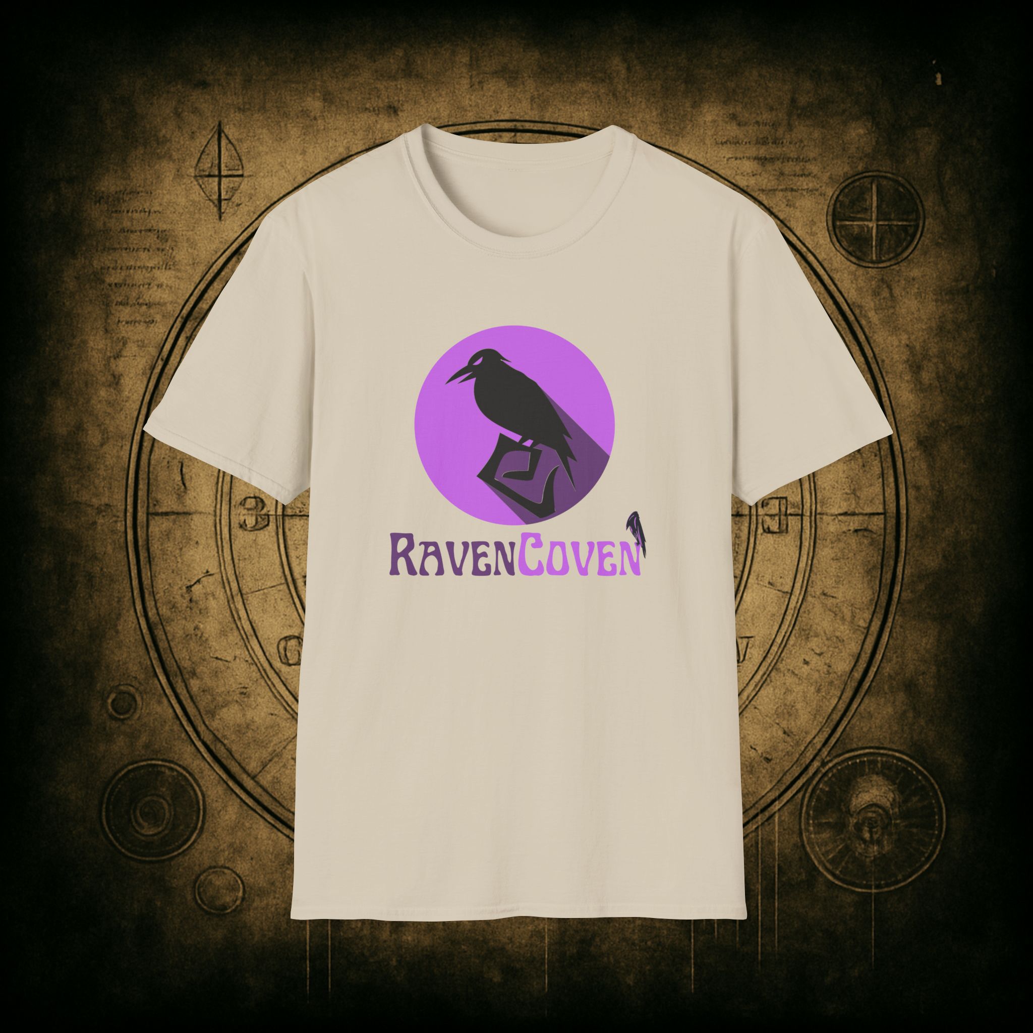 Raven Coven Logo Unisex T-Shirt - Image 22
