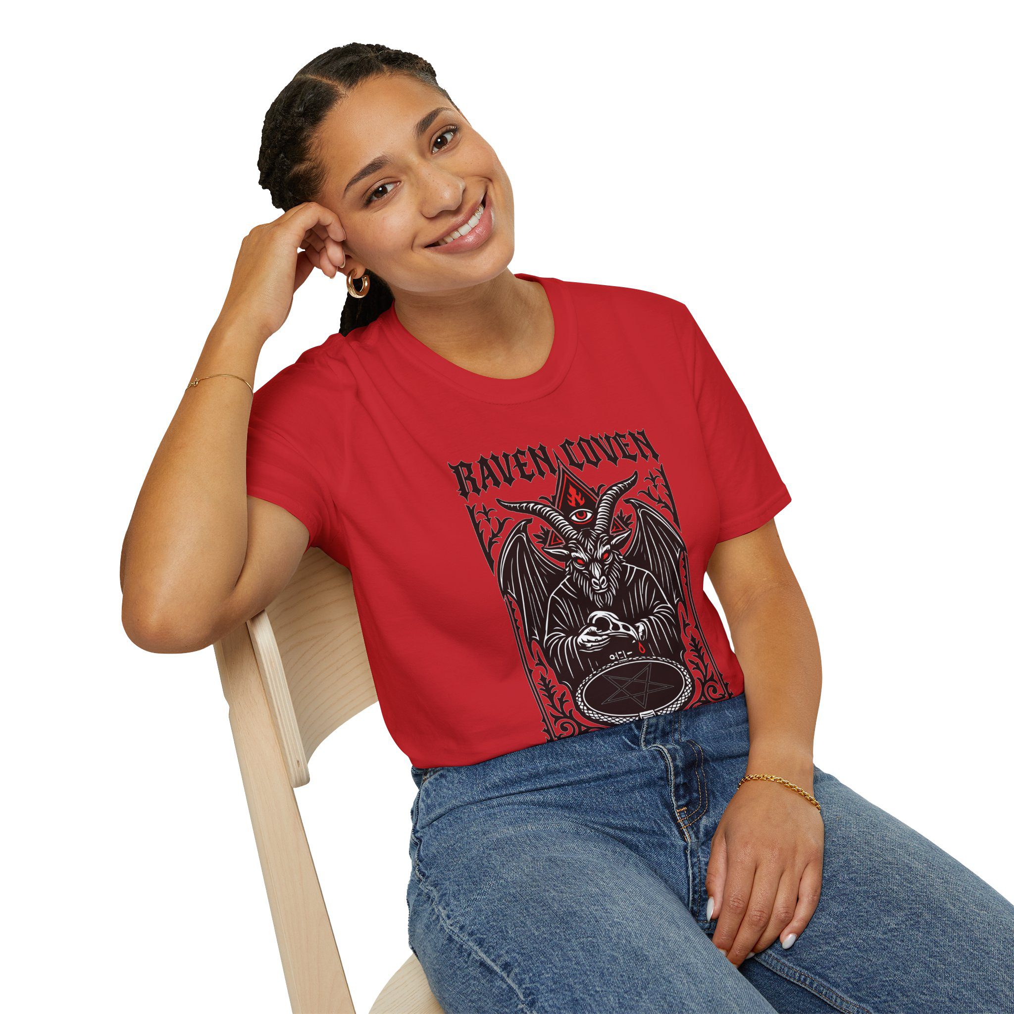 Raven Coven Initiation Unisex T-Shirt - Image 76
