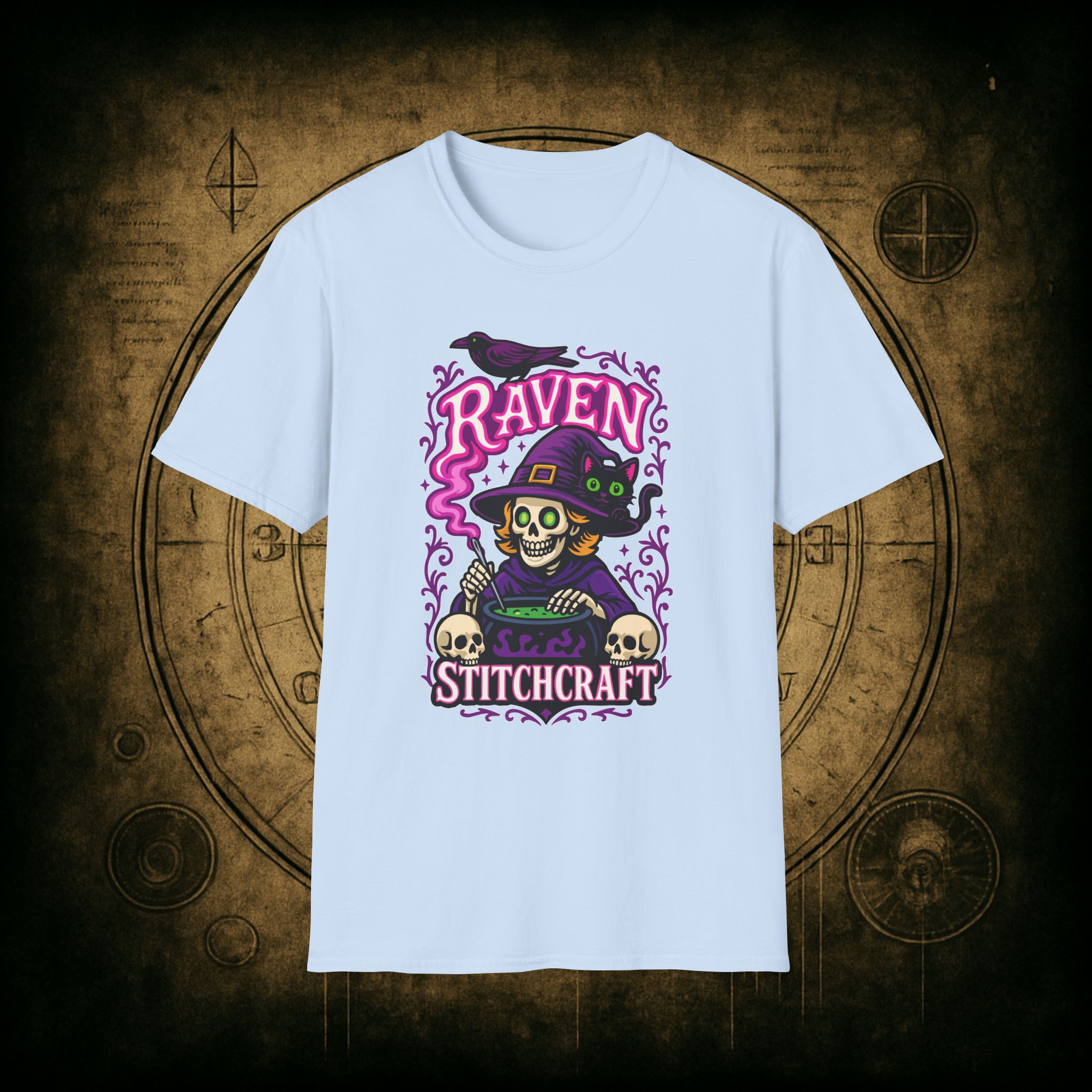 Raven Stitch Craft Brewing Unisex T-Shirt - Image 53