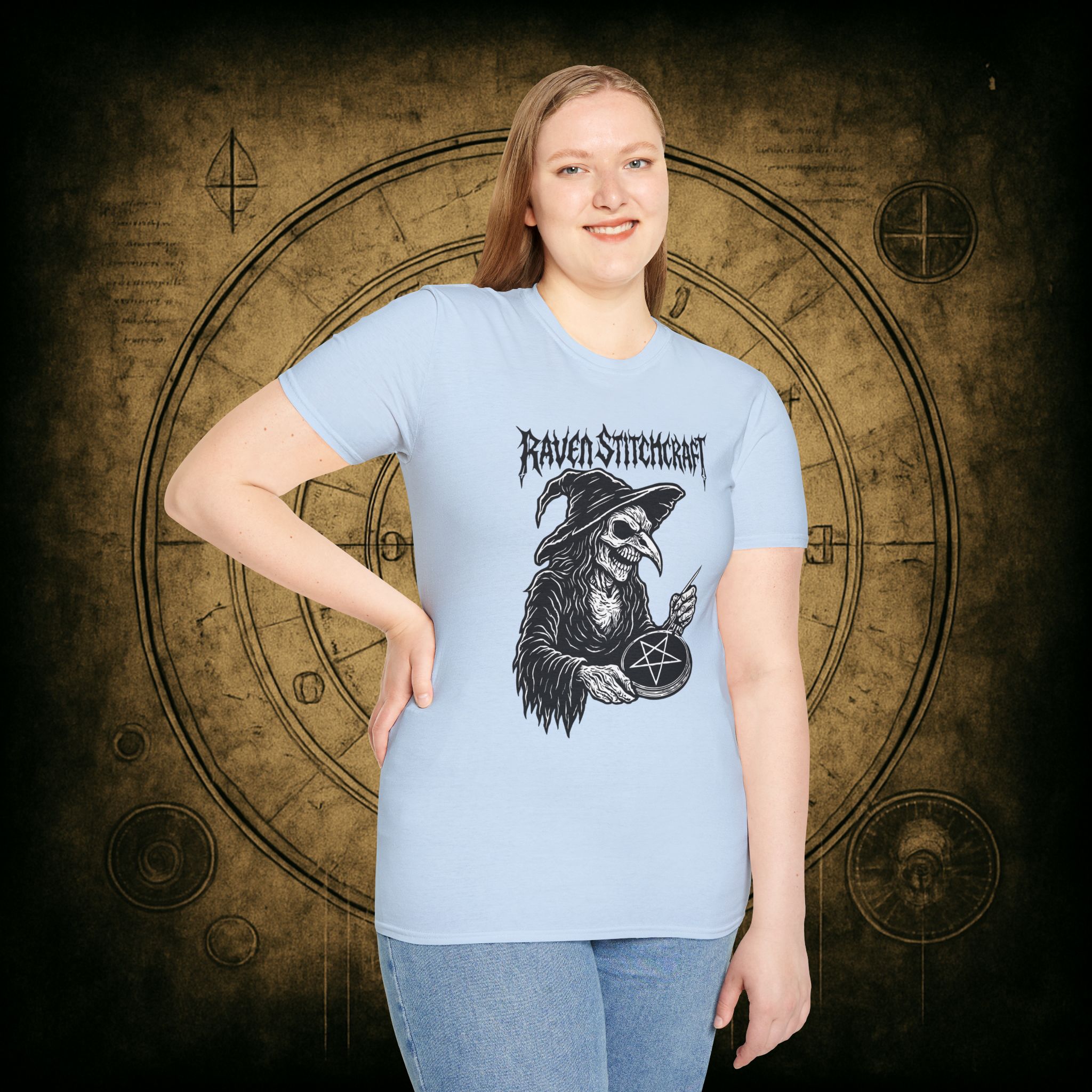 Raven Stitcher Unisex T-Shirt - Image 50