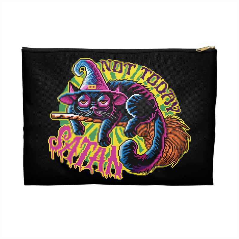 Not Today Satan Cat Project Bag