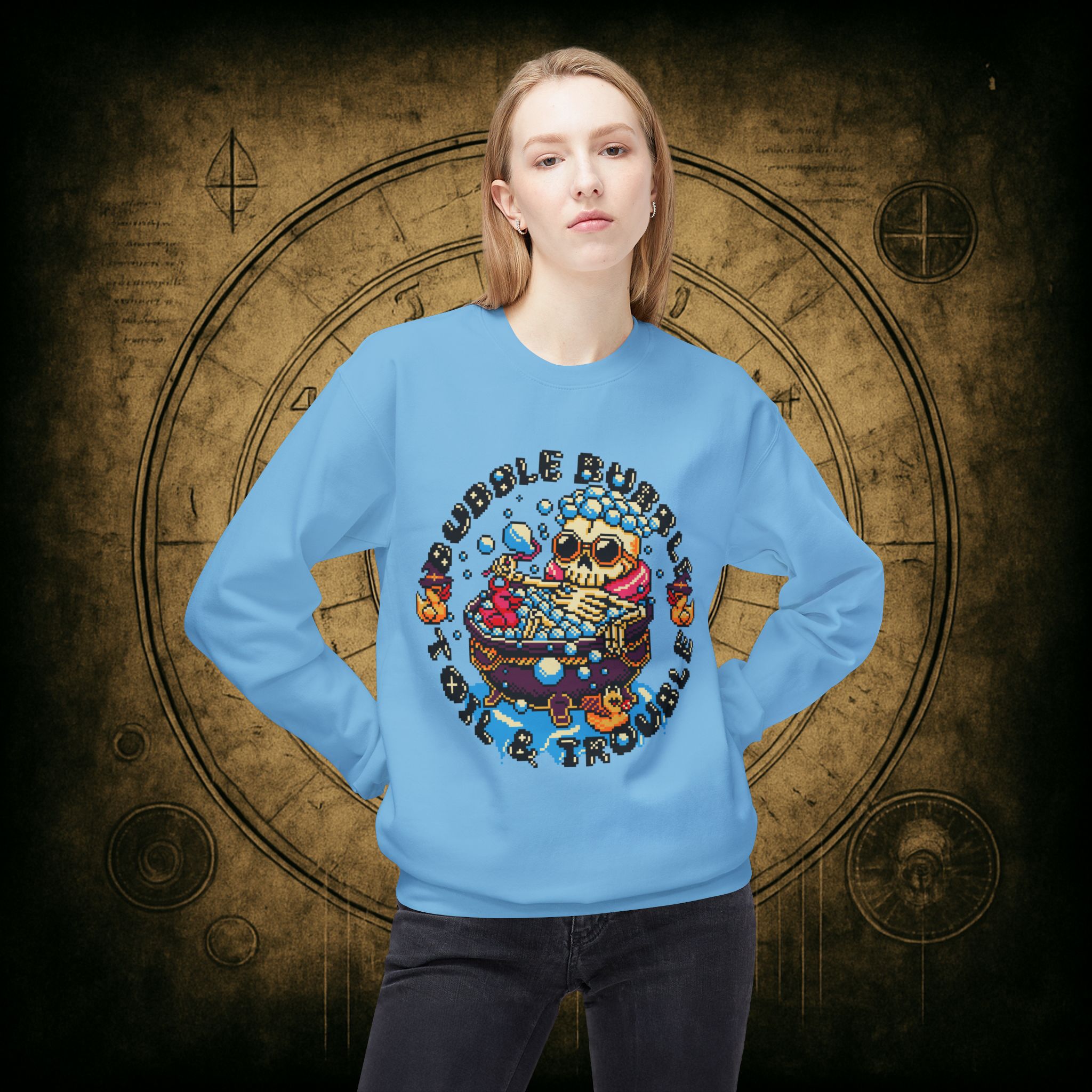 Bubble Bubble Unisex Sweatshirt - Image 23