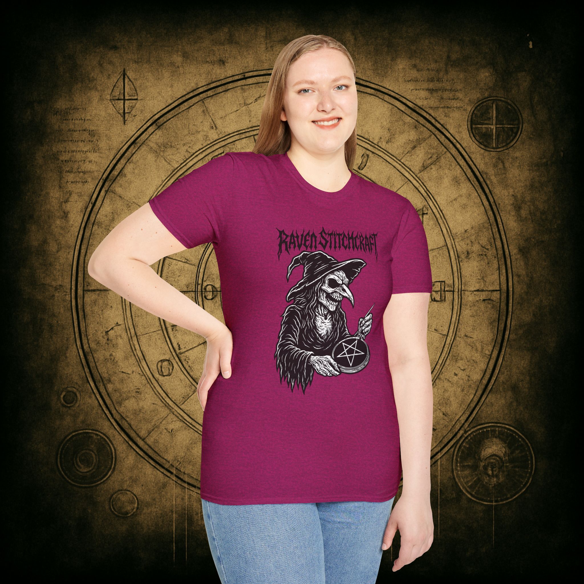Raven Stitcher Unisex T-Shirt - Image 40