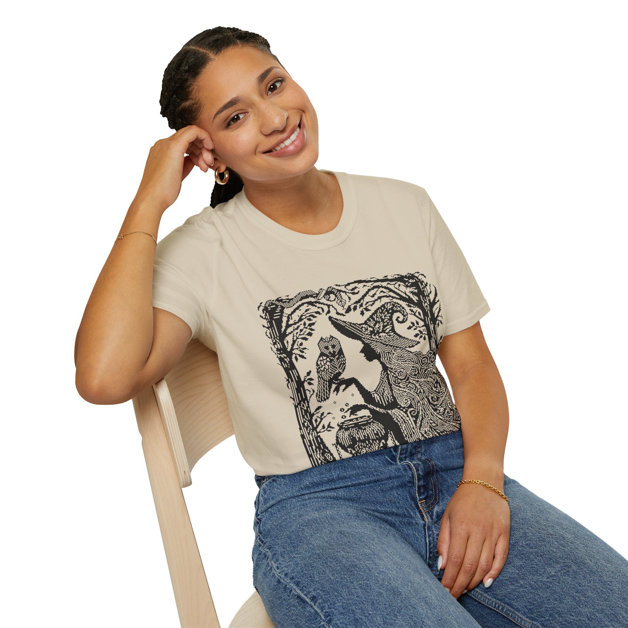 Wood Witch 2 Unisex T-Shirt - Image 25