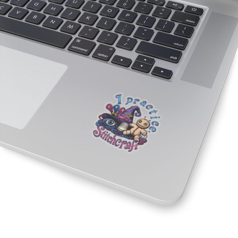 I Practice Stitchcraft Kiss-Cut Sticker - Image 5