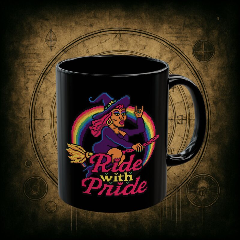 Ride with Pride Ceramic Mug