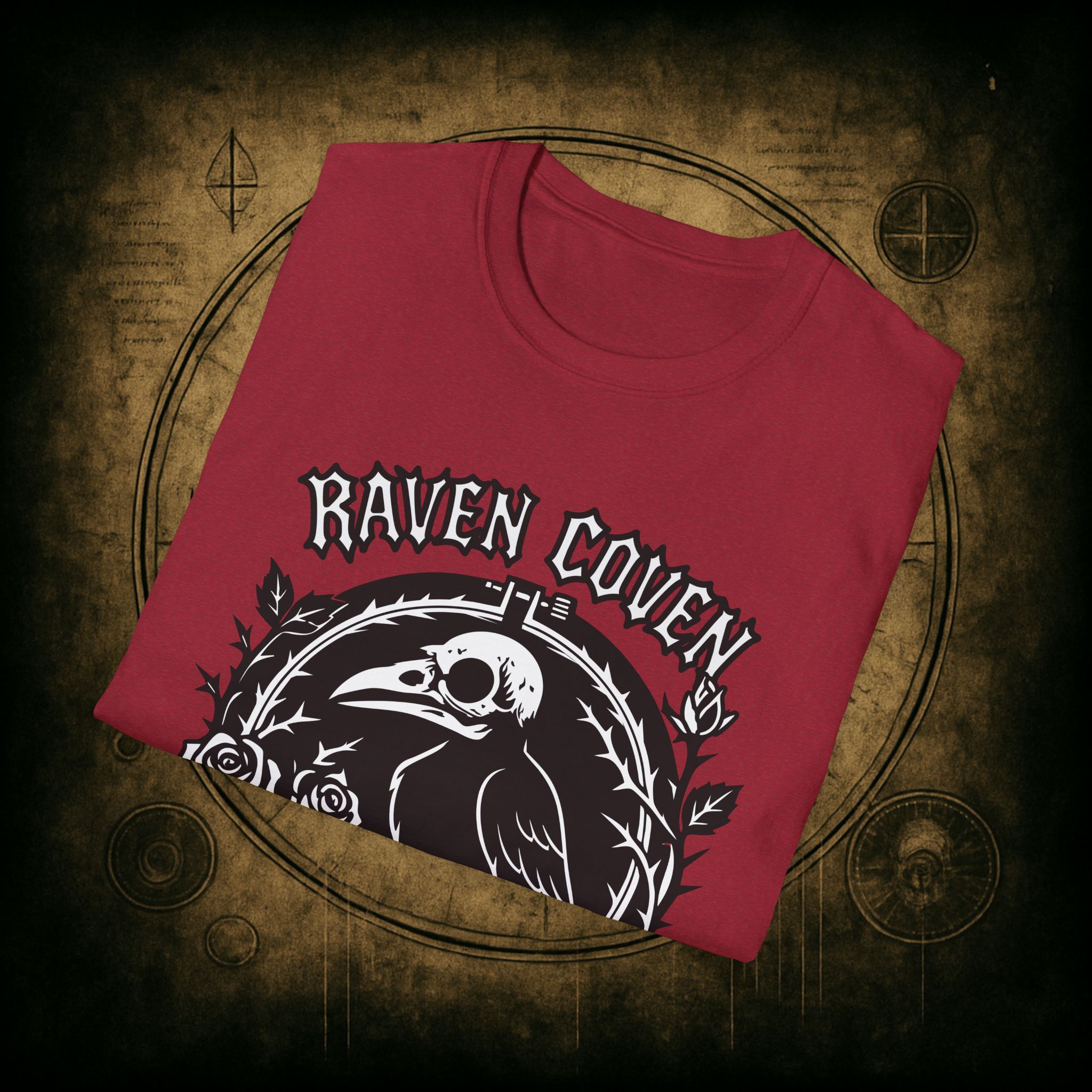 Raven of the Coven Raven Unisex T-Shirt - Image 74