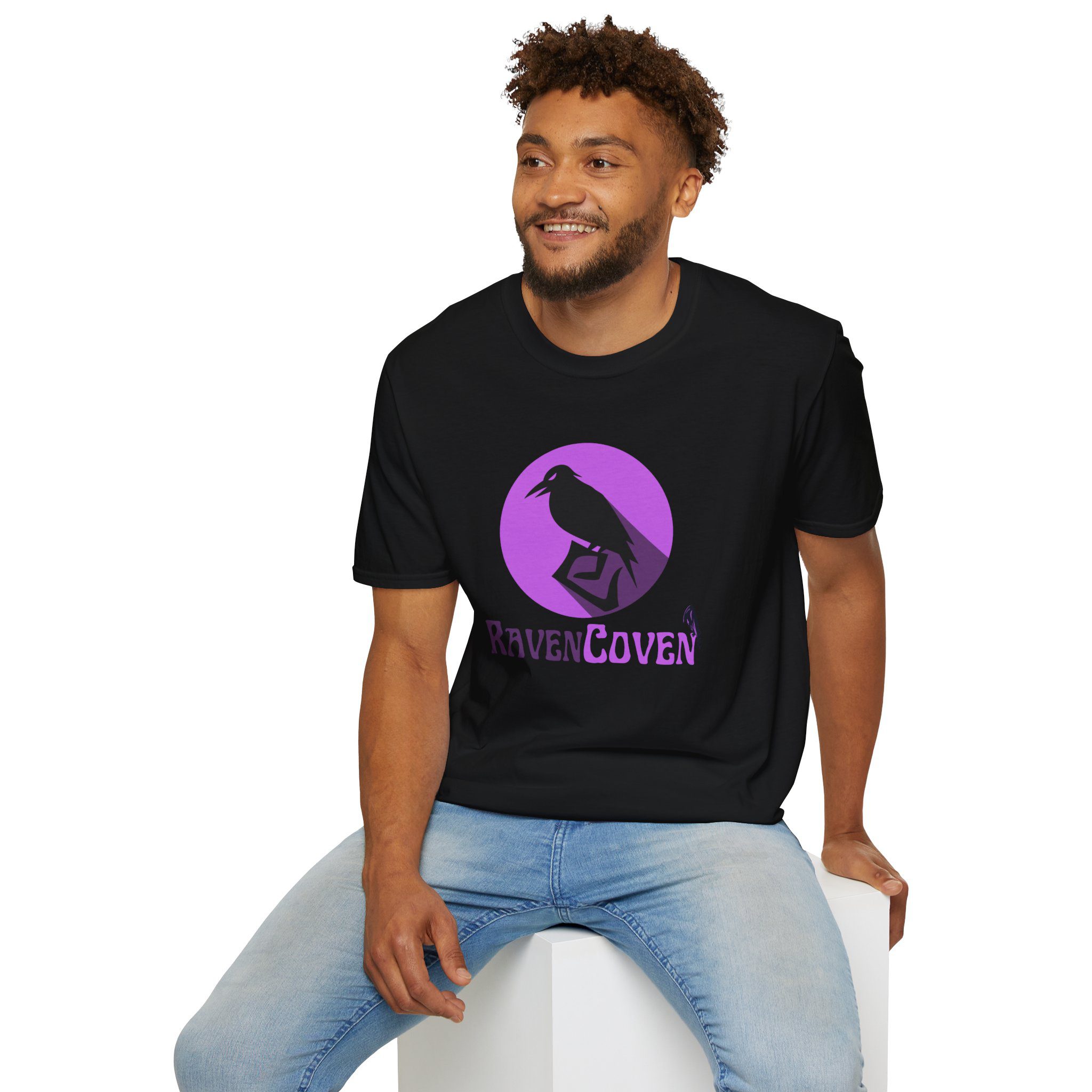 Raven Coven Logo Unisex T-Shirt - Image 17
