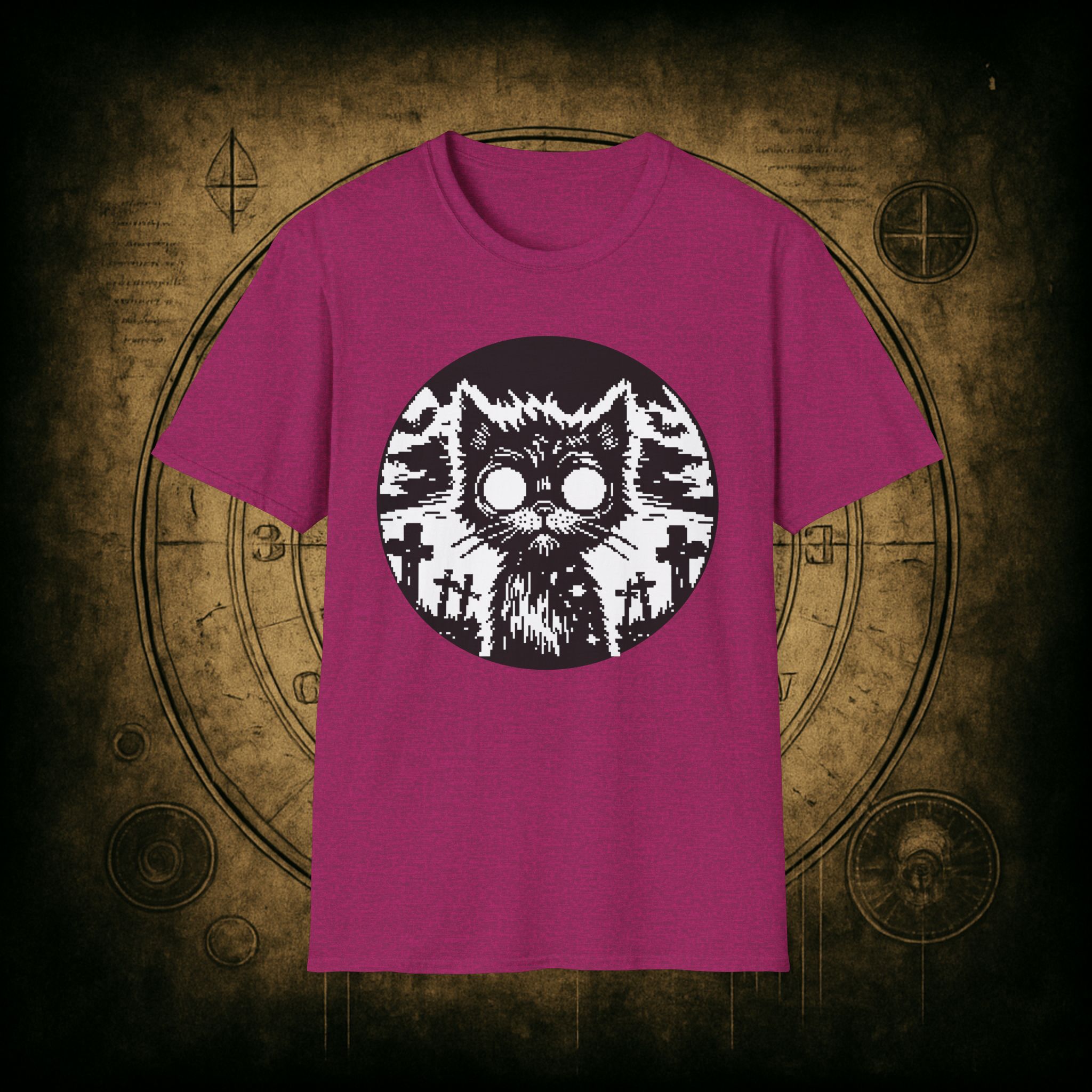 Zombie Cat Unisex T-Shirt - Image 38