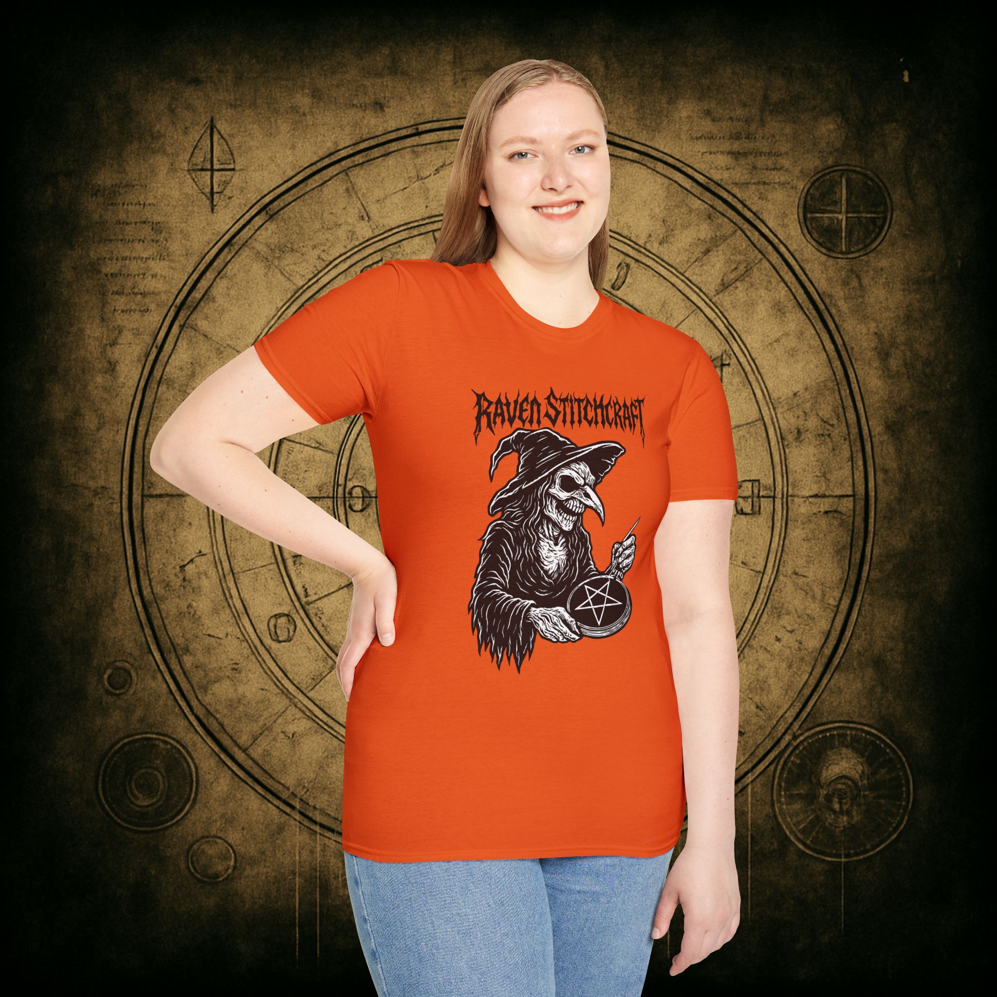 Raven Stitcher Unisex T-Shirt - Image 31