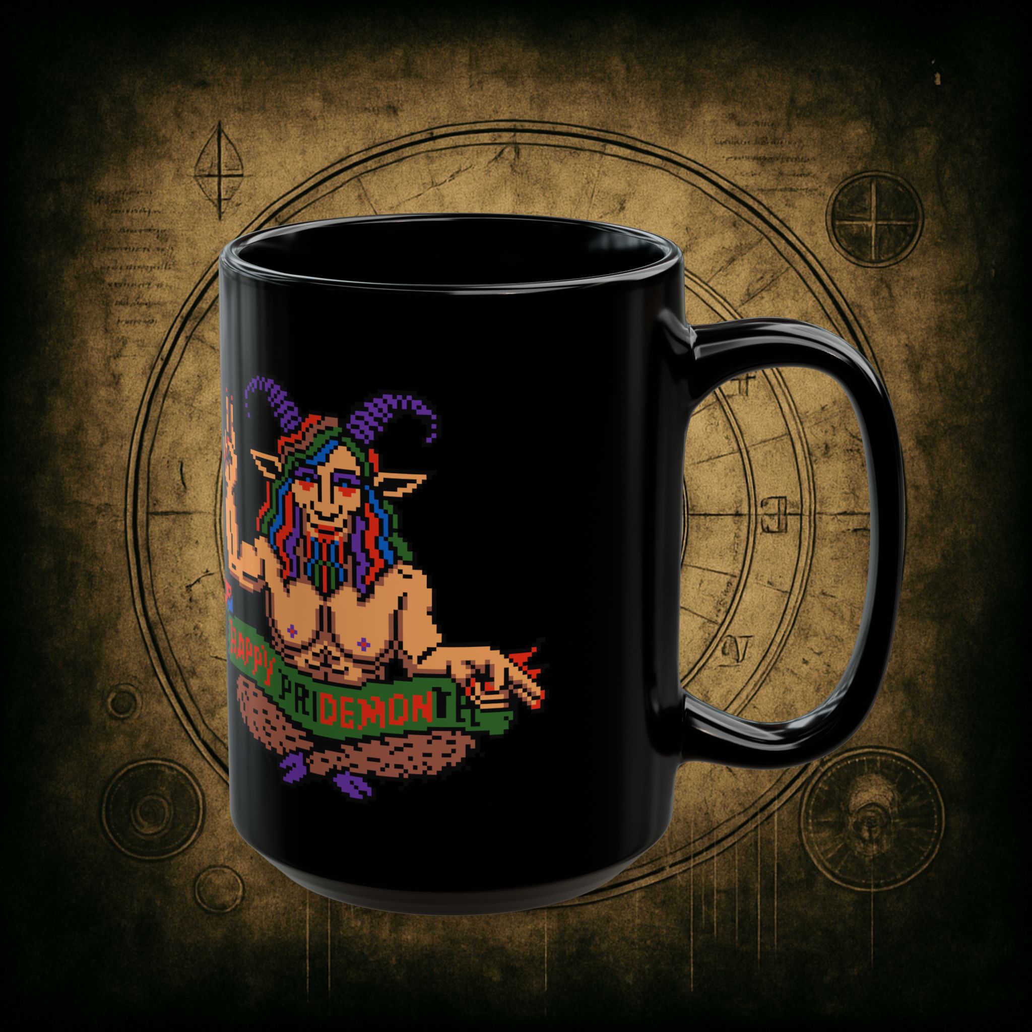 Happy PriDEMONTH Ceramic Mug - Image 7