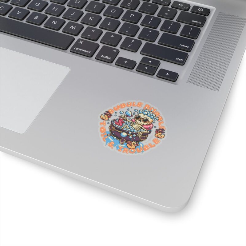 Bubble Bubble Kiss-Cut Sticker - Image 5