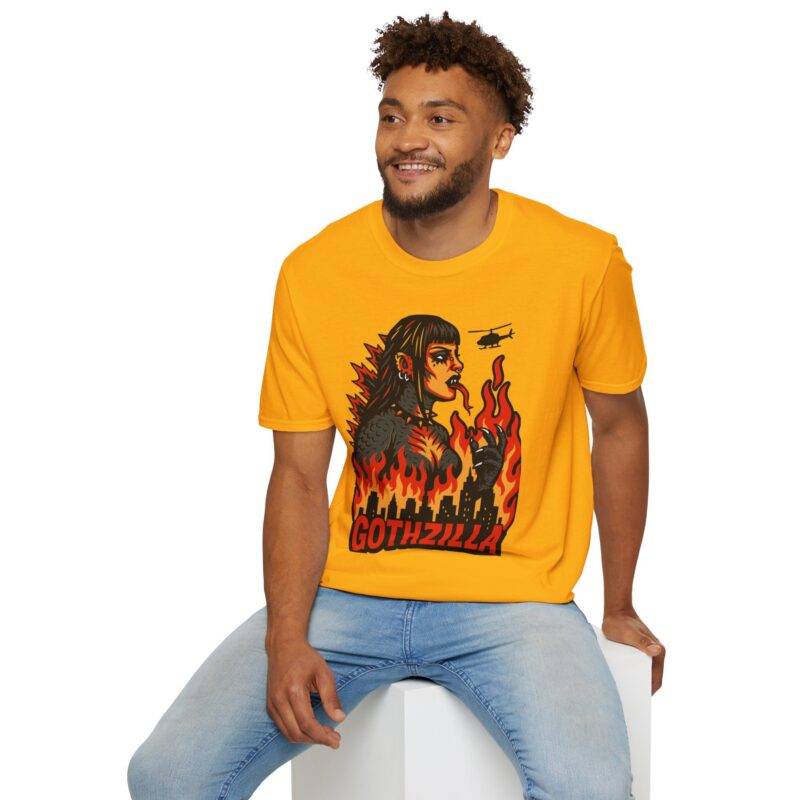 Gothzilla Unisex T-shirt - Image 5