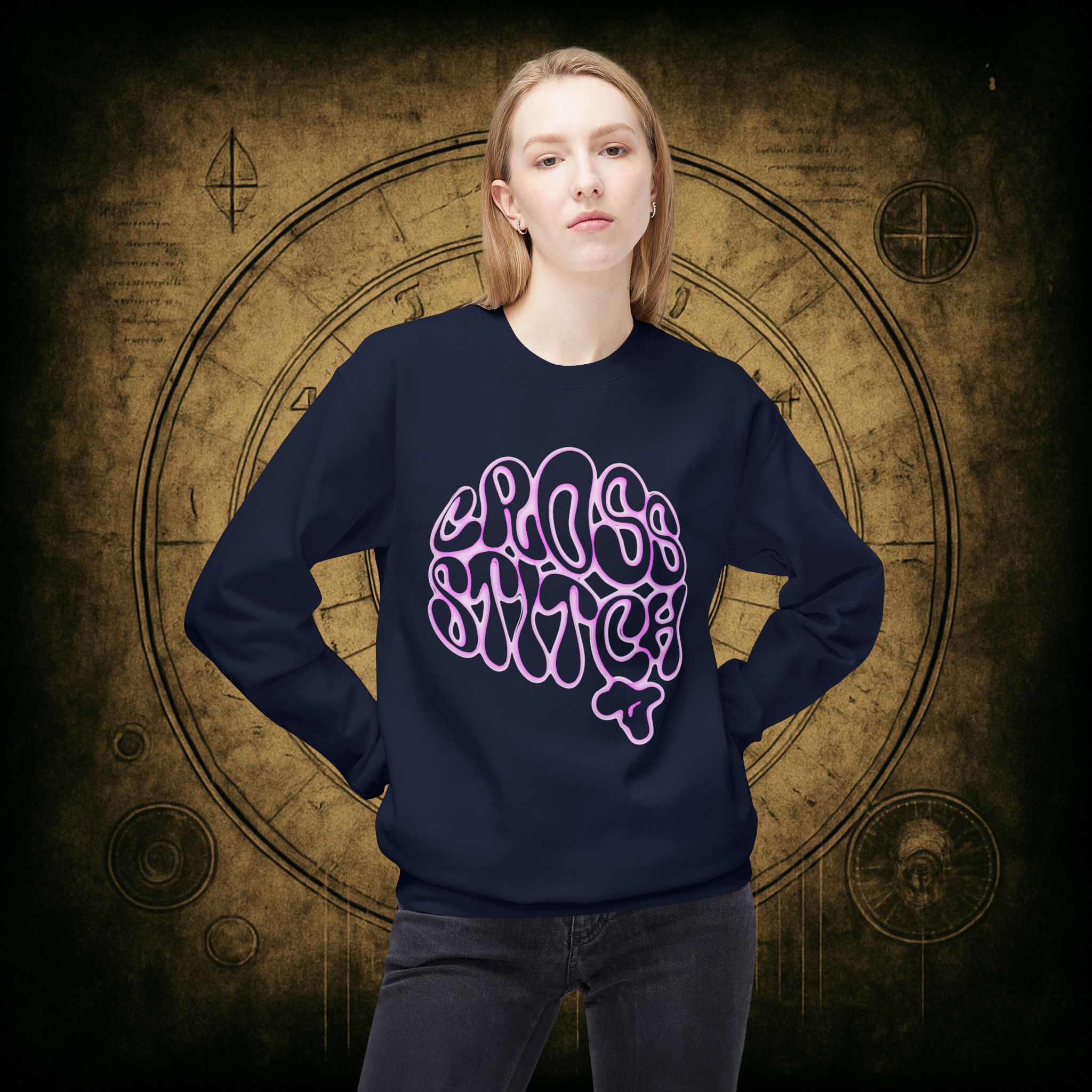 Cross Stitch Mind Unisex Sweatshirt - Image 35