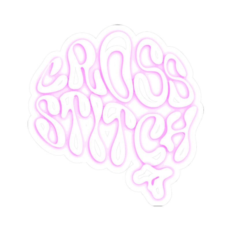Cross Stitch Mind Kiss-Cut Sticker - Image 7