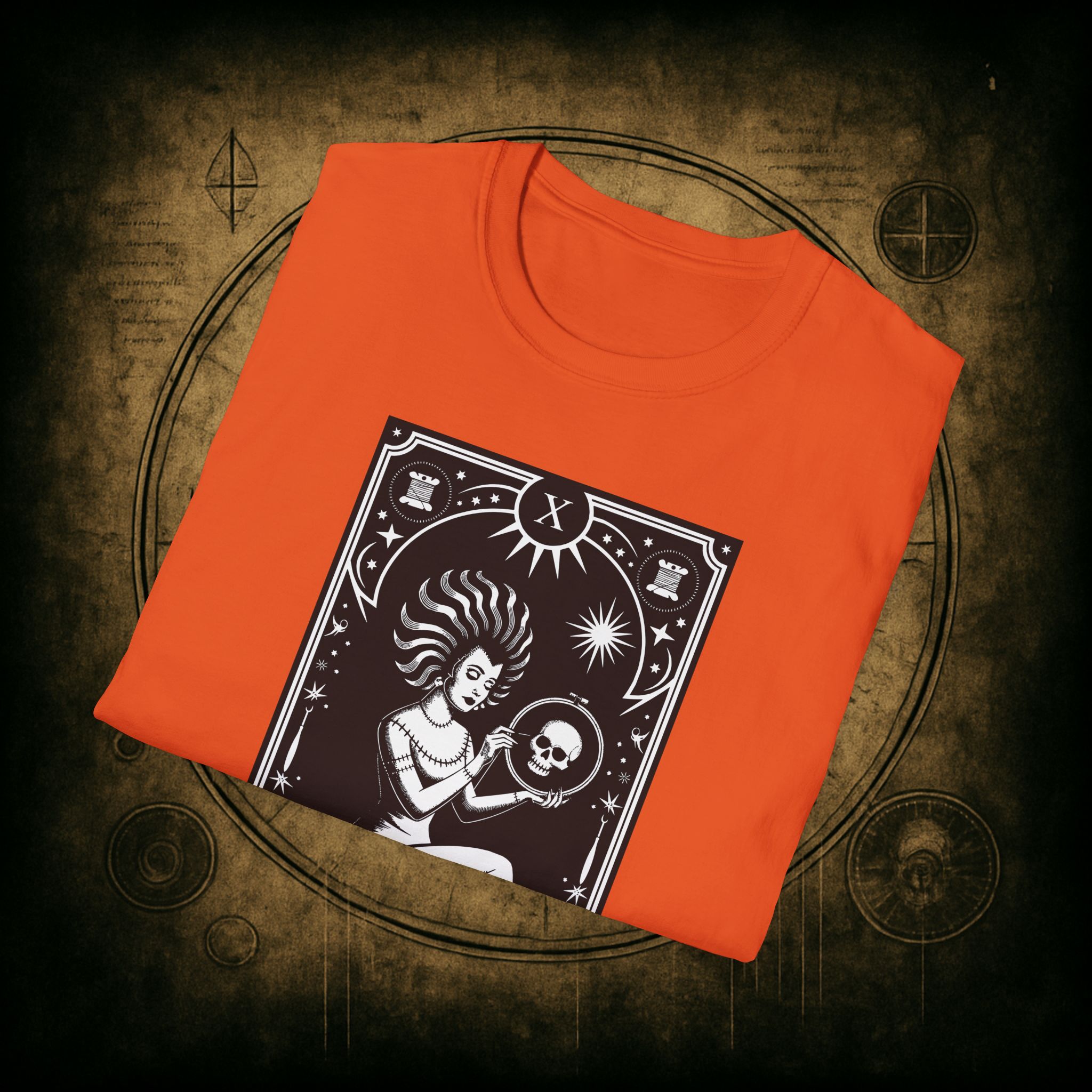 The Stitcher Tarot Unisex T-shirt - Image 29