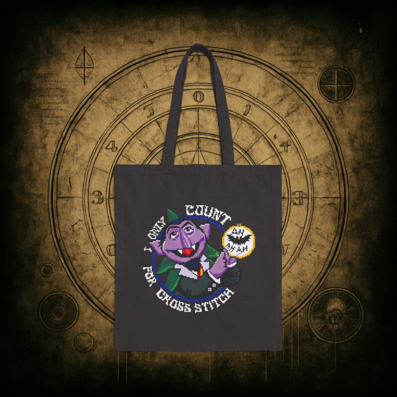 Count for Cross Stitch Tote Bag