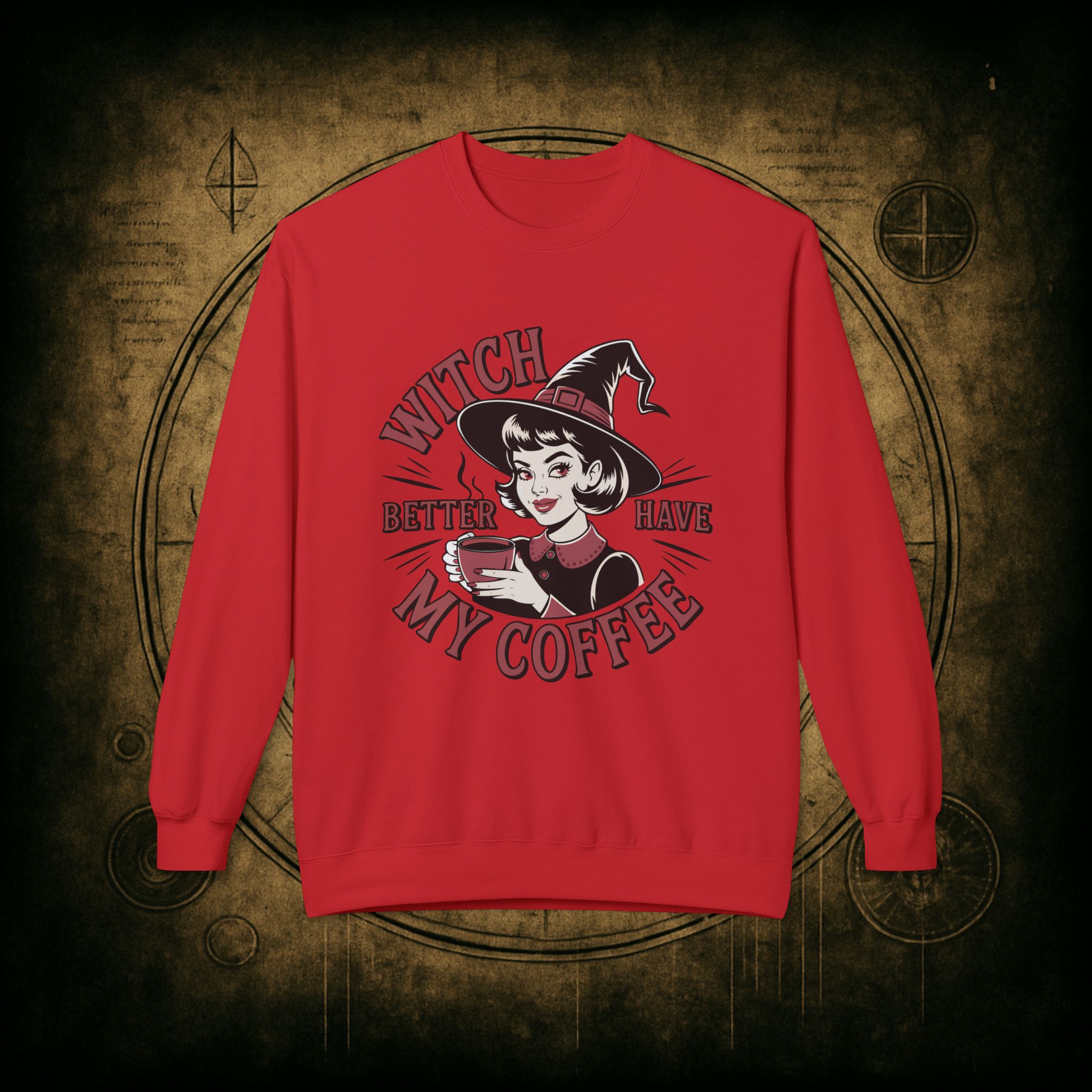 Witch Better Have My Coffee Unisex Sweatshirt - Image 4